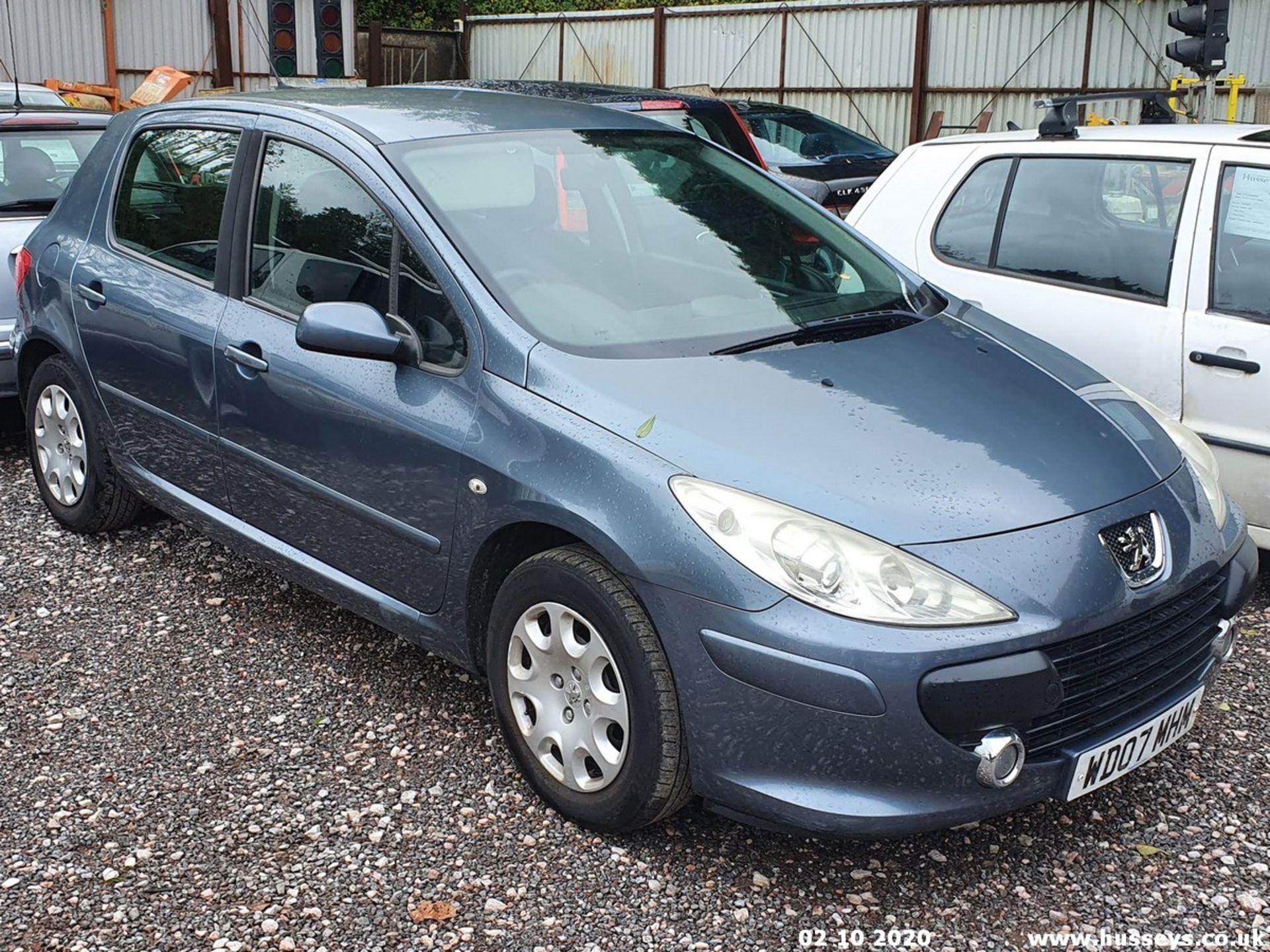 07/07 PEUGEOT 307 X-LINE - 1360cc 5dr Hatchback (Grey, 93k)