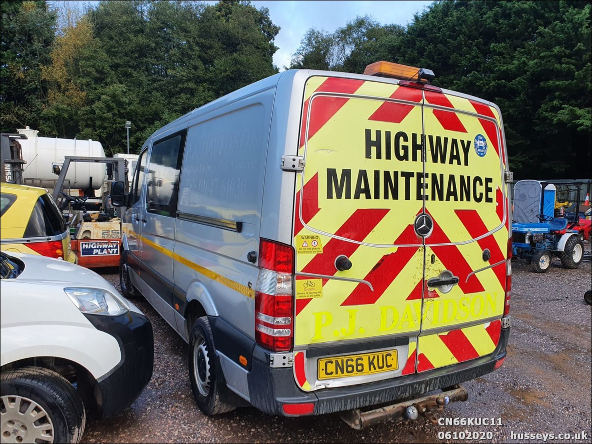 16/66 MERCEDES-BENZ SPRINTER 316 CDI - 2143cc 2dr Van (Silver, 112k) - Image 2 of 12