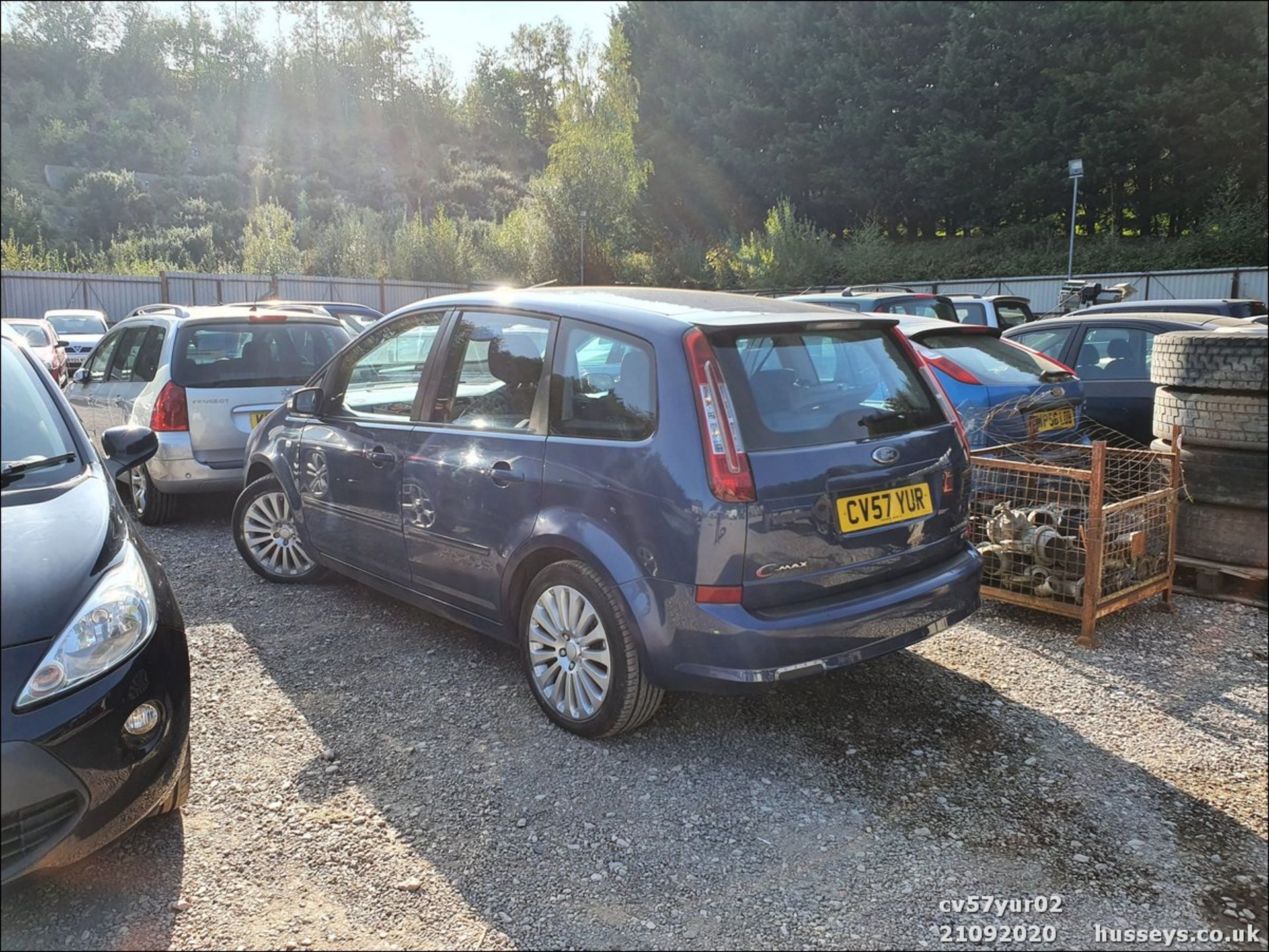 07/57 FORD C-MAX TITANIUM TD 115 - 1753cc 5dr MPV (Blue, 154k) - Image 2 of 10