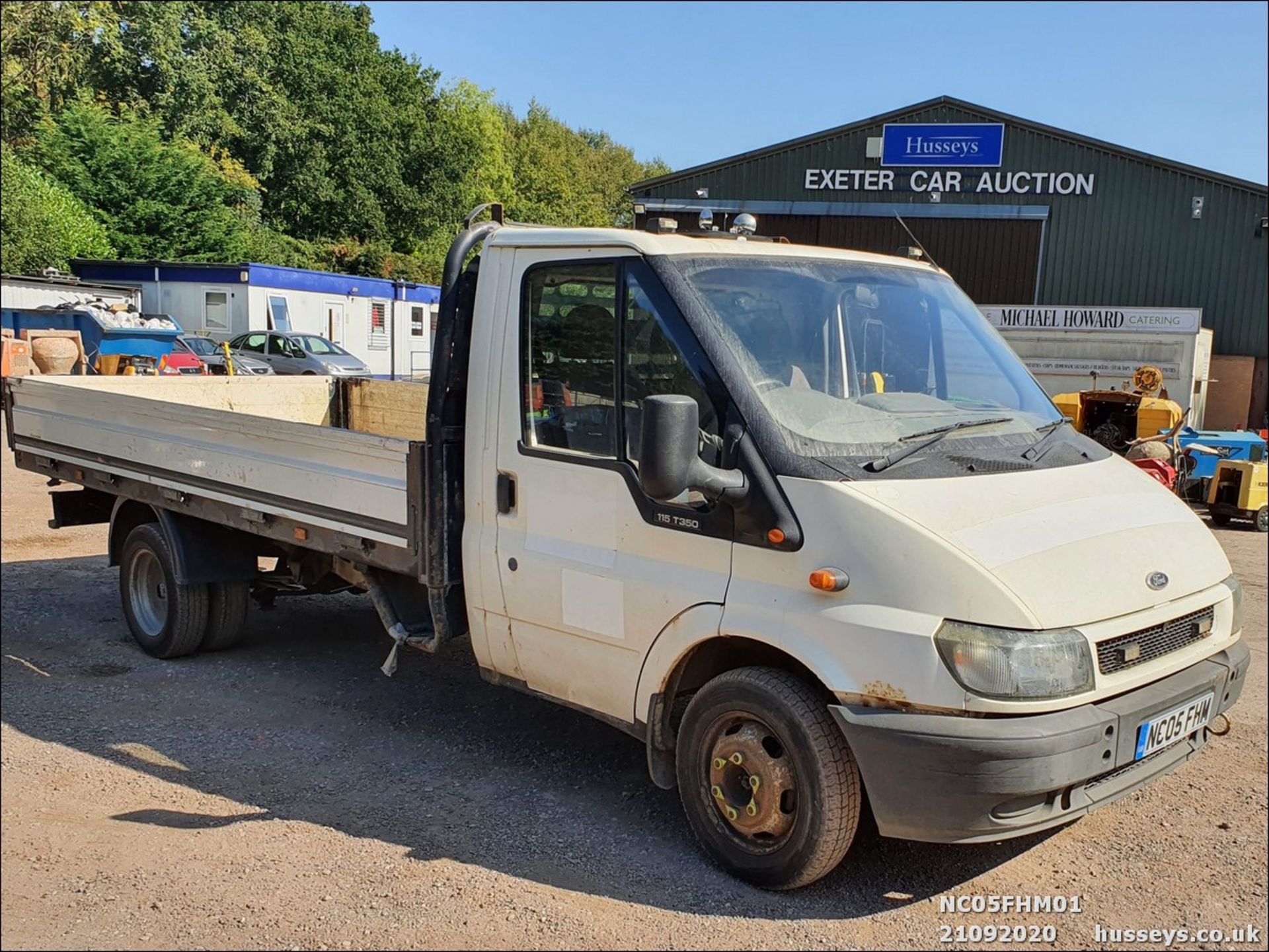 05/05 FORD TRANSIT 350 LWB - 2402cc 2dr Flat Bed (White, 152k)