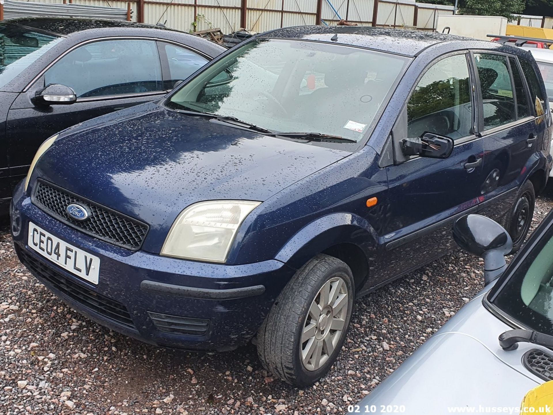 04/04 FORD FUSION 2 16V - 1388cc 5dr Hatchback (Blue, 65k)