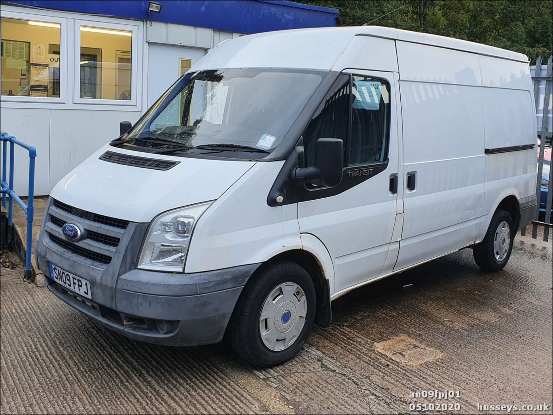 09/09 FORD TRANSIT 85 T280M FWD - 2198cc Van (White, 88k)