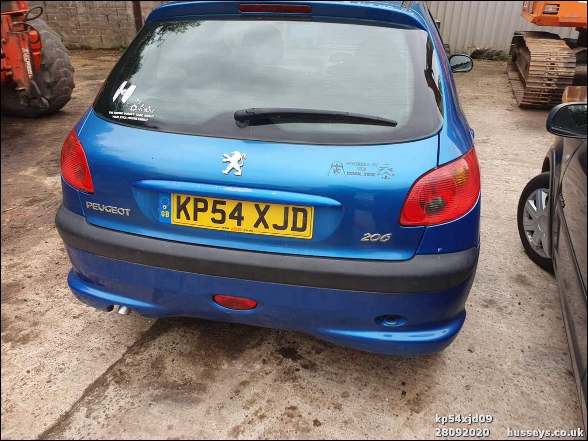 04/54 PEUGEOT 206 S - 1360cc 5dr Hatchback (Blue, 166k) - Image 9 of 9