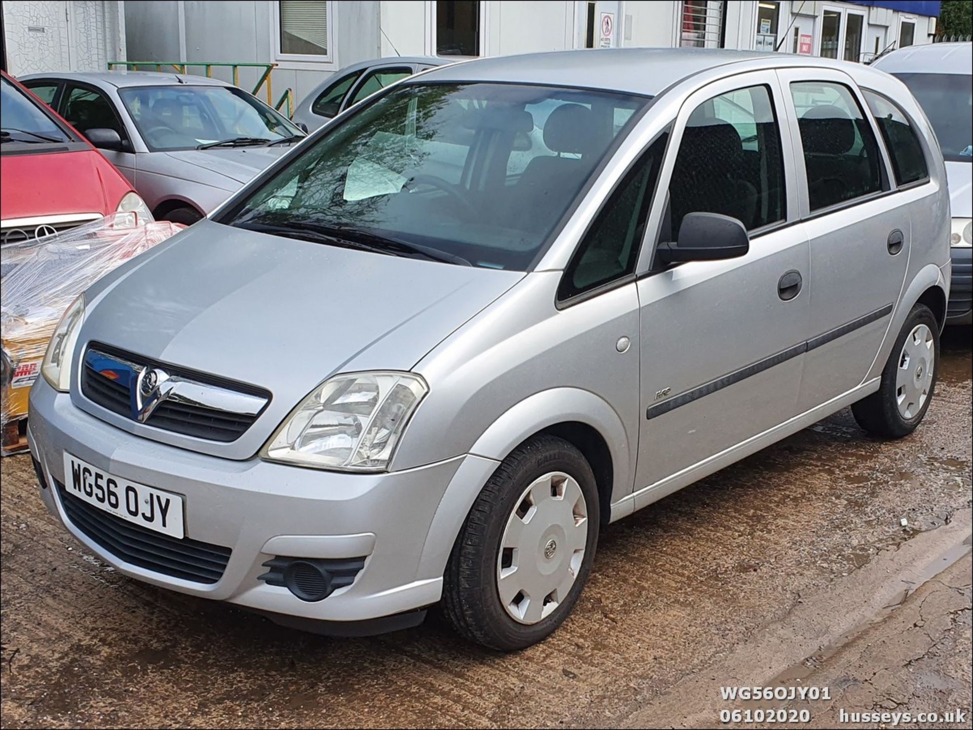 07/56 VAUXHALL MERIVA LIFE CDTI - 1248cc 5dr MPV (Silver, 90k)