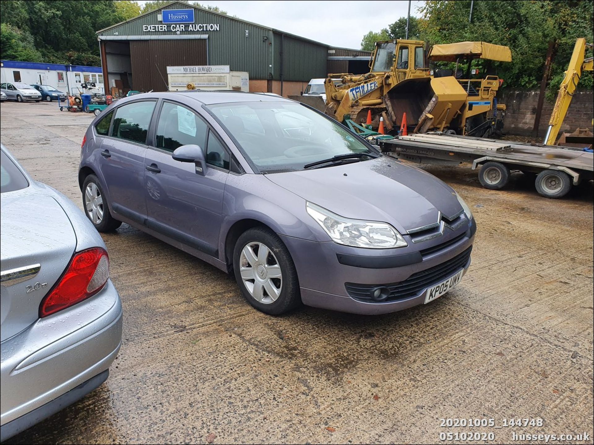 05/05 CITROEN C4 SX - 1587cc 5dr Hatchback (Mauve/purple, 107k) - Image 10 of 10