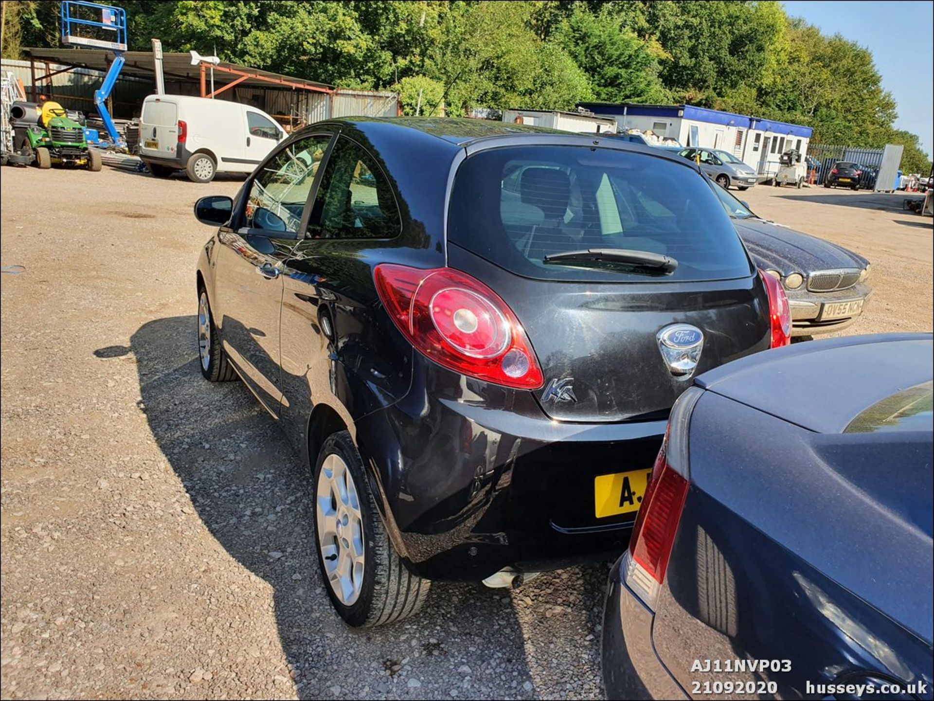 11/11 FORD KA TITANIUM - 1242cc 3dr Hatchback (Black, 63k) - Image 3 of 7