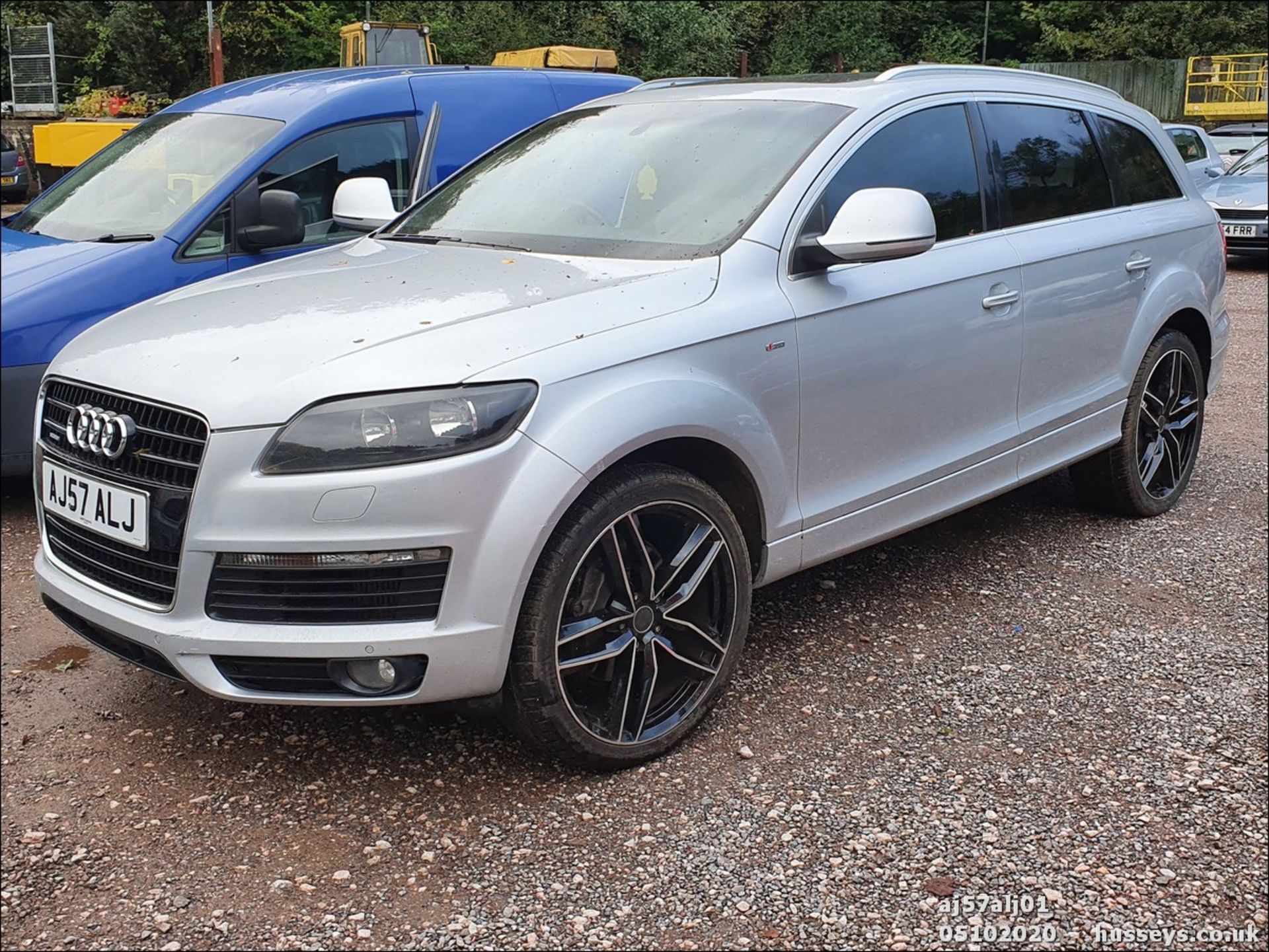 07/57 AUDI Q7 S LINE FSI QUATTRO A - 4163cc 5dr Estate (Silver, 166k)