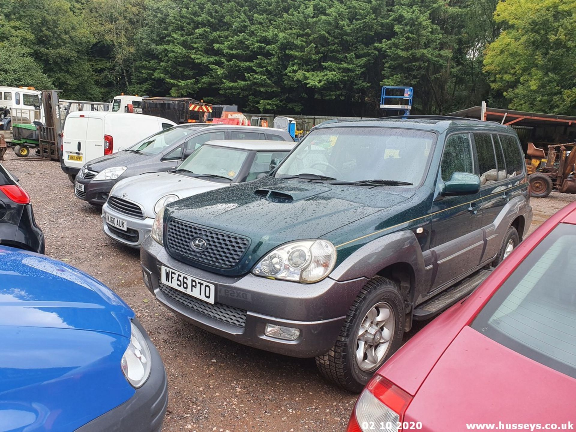 06/56 HYUNDAI TERRACAN LTD CRTD - 2902cc 5dr Estate (Green, 163k) - Image 2 of 9