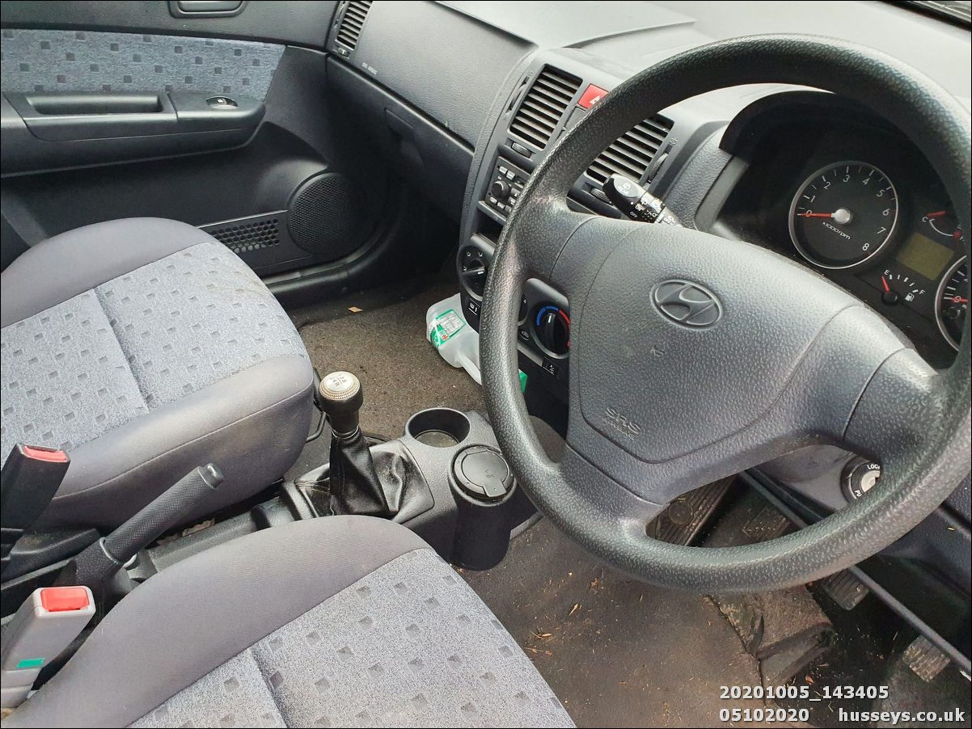 05/05 HYUNDAI GETZ CDX - 1341cc 5dr Hatchback (Blue, 79k) - Image 3 of 7