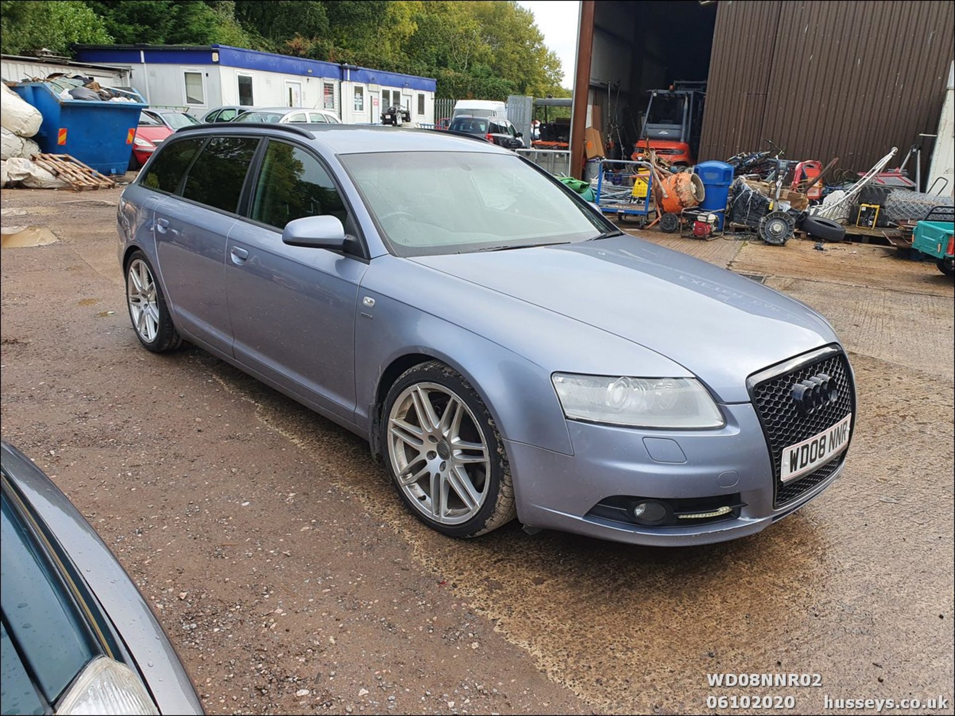 08/08 AUDI A6 LE MANS TDI CVT - 2698cc 5dr Estate (Silver, 124k) - Image 3 of 12