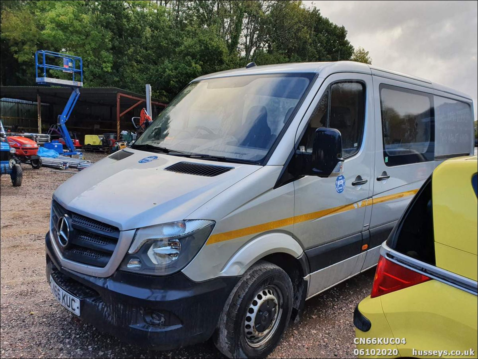 16/66 MERCEDES-BENZ SPRINTER 316 CDI - 2143cc 2dr Van (Silver, 112k) - Image 10 of 12