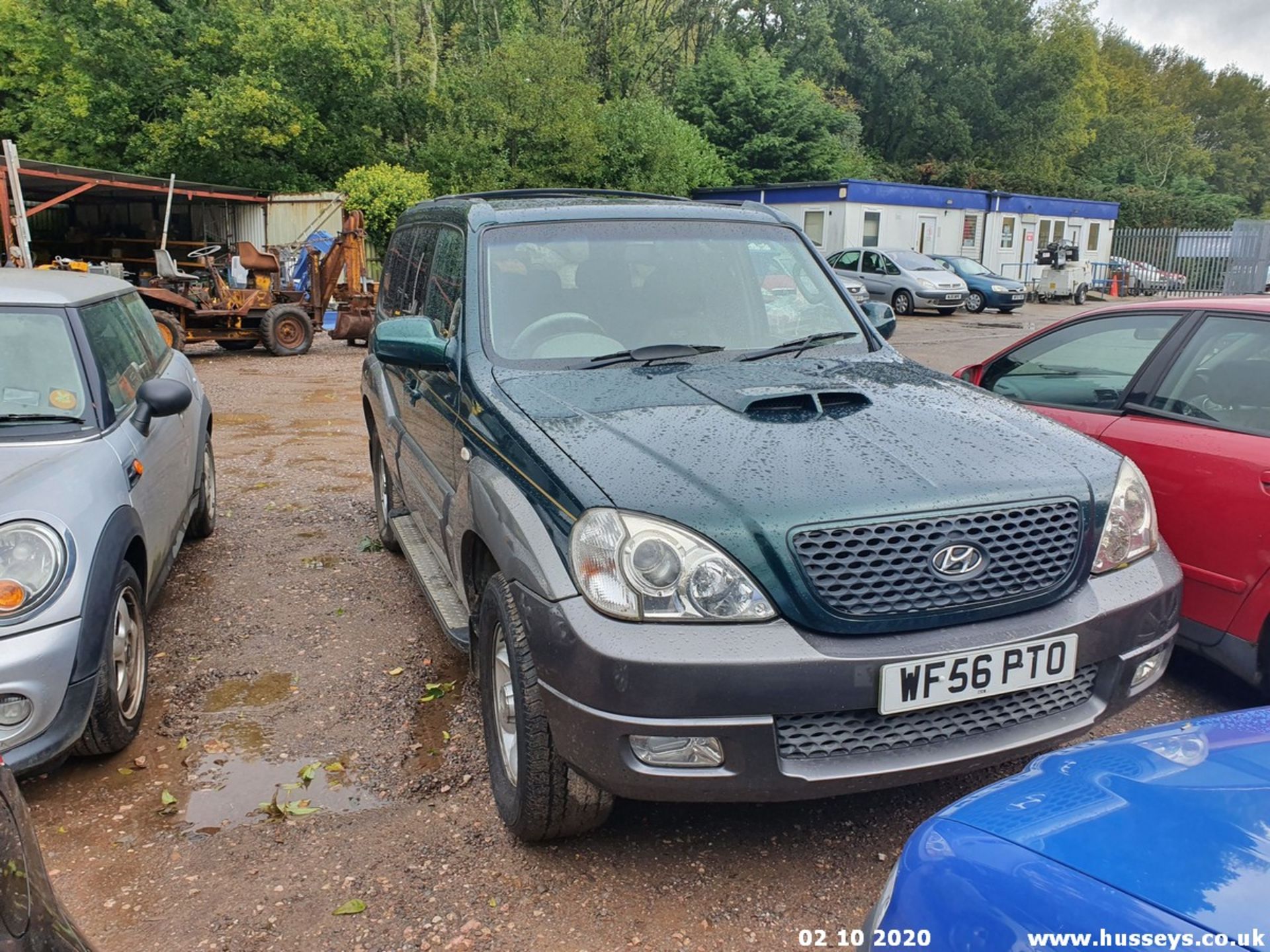 06/56 HYUNDAI TERRACAN LTD CRTD - 2902cc 5dr Estate (Green, 163k) - Image 3 of 9