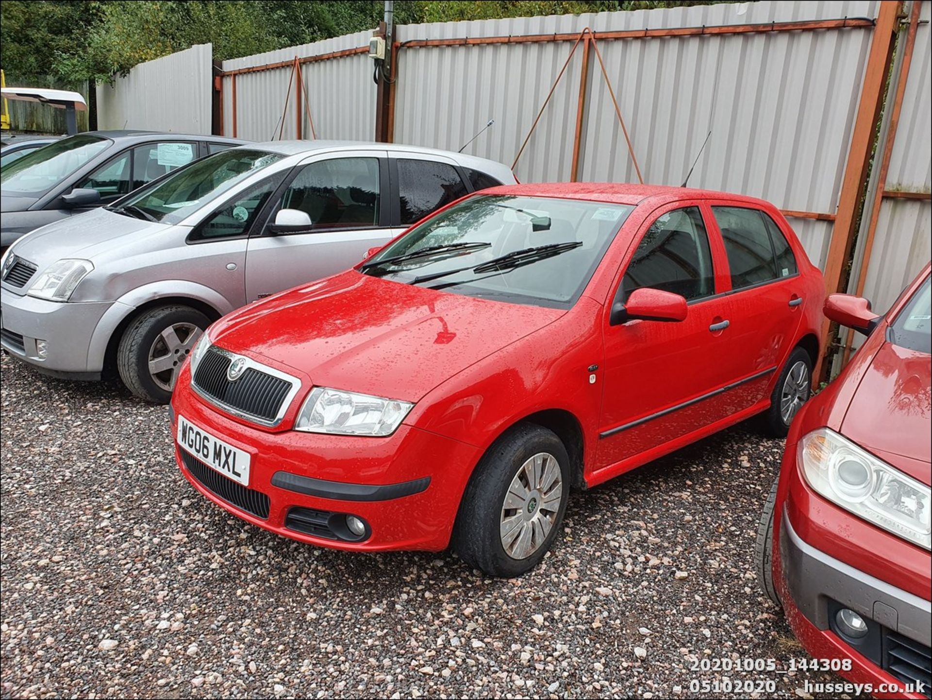 06/06 SKODA FABIA AMBIENTE 12V HTP - 1198cc 5dr Hatchback (Red, 98k) - Image 11 of 11