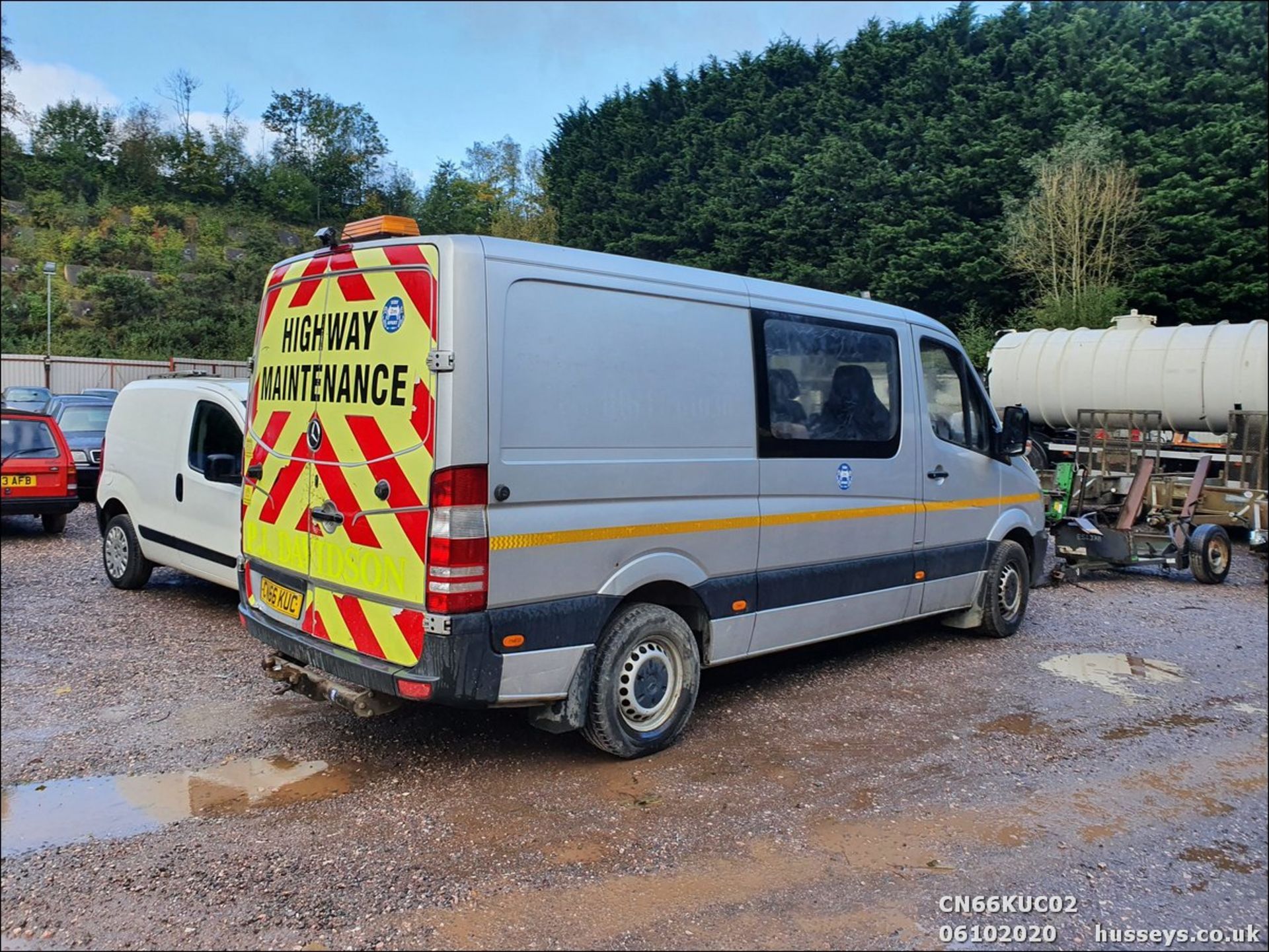 16/66 MERCEDES-BENZ SPRINTER 316 CDI - 2143cc 2dr Van (Silver, 112k) - Image 12 of 12