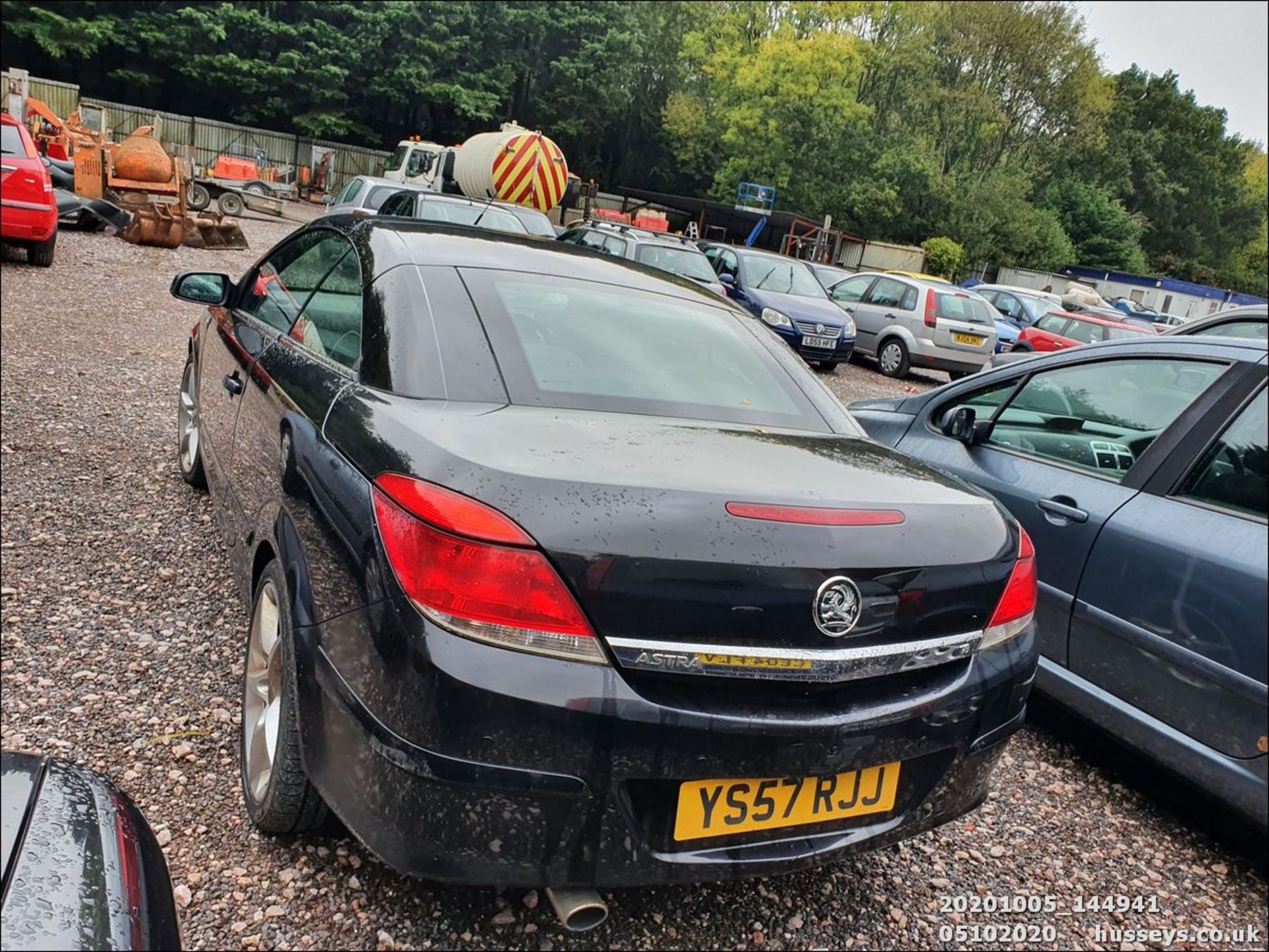 08/57 VAUXHALL ASTRA TWIN TOP DESIGN - 1796cc 3dr Convertible (Black, 102k) - Image 5 of 11