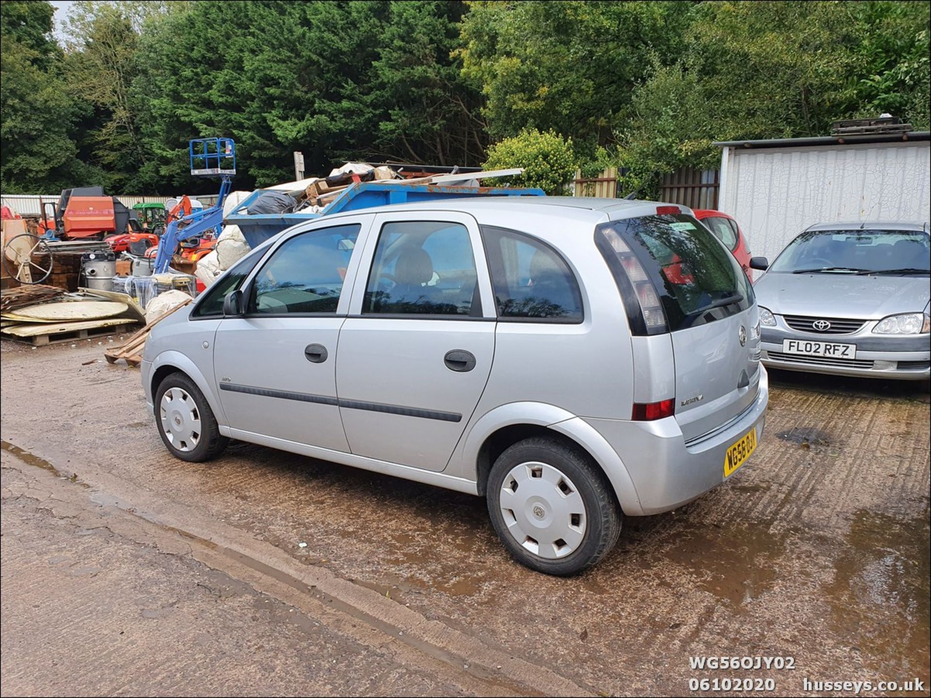 07/56 VAUXHALL MERIVA LIFE CDTI - 1248cc 5dr MPV (Silver, 90k) - Image 2 of 10