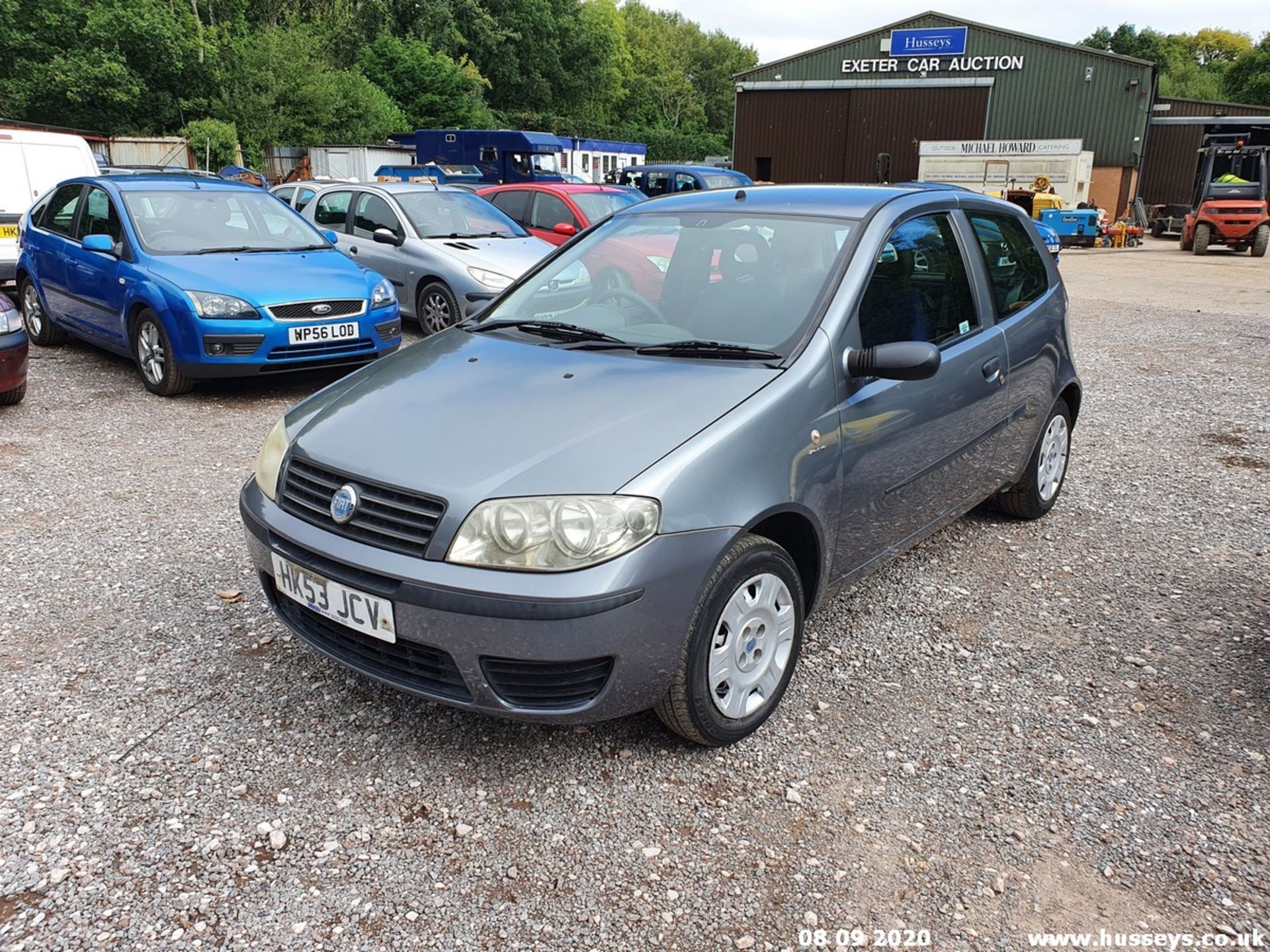 03/53 FIAT PUNTO ACTIVE 8V - 1242cc 3dr Hatchback (Grey, 71k) - Image 9 of 11