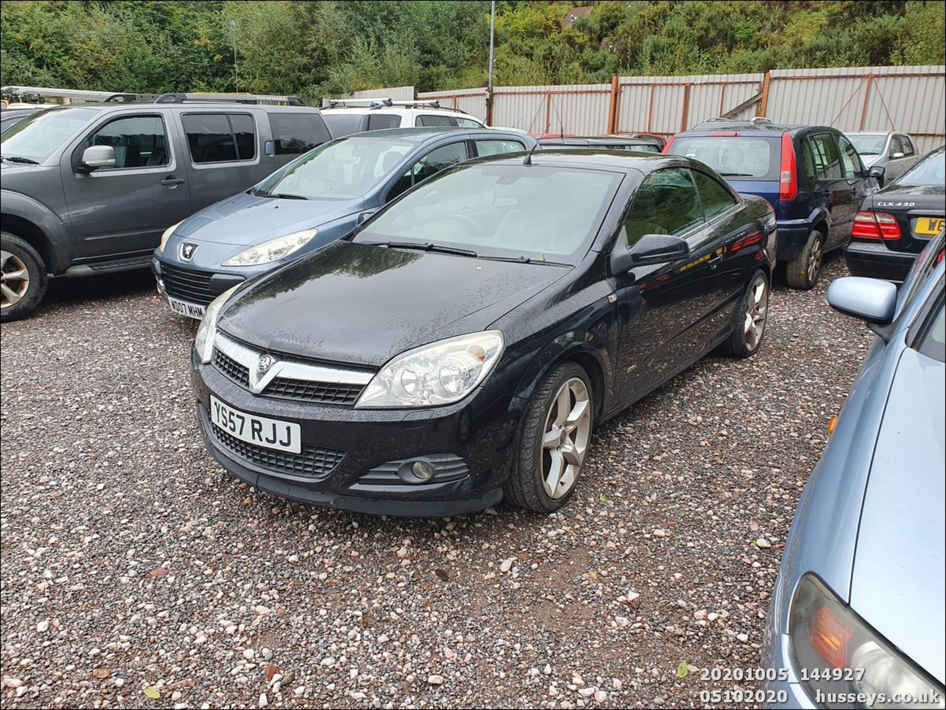 08/57 VAUXHALL ASTRA TWIN TOP DESIGN - 1796cc 3dr Convertible (Black, 102k) - Image 3 of 11