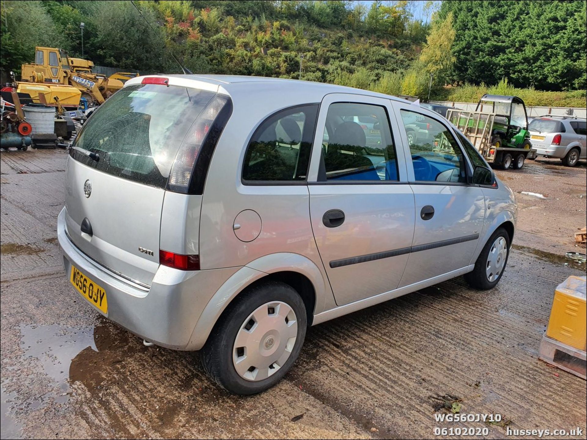 07/56 VAUXHALL MERIVA LIFE CDTI - 1248cc 5dr MPV (Silver, 90k) - Image 10 of 10