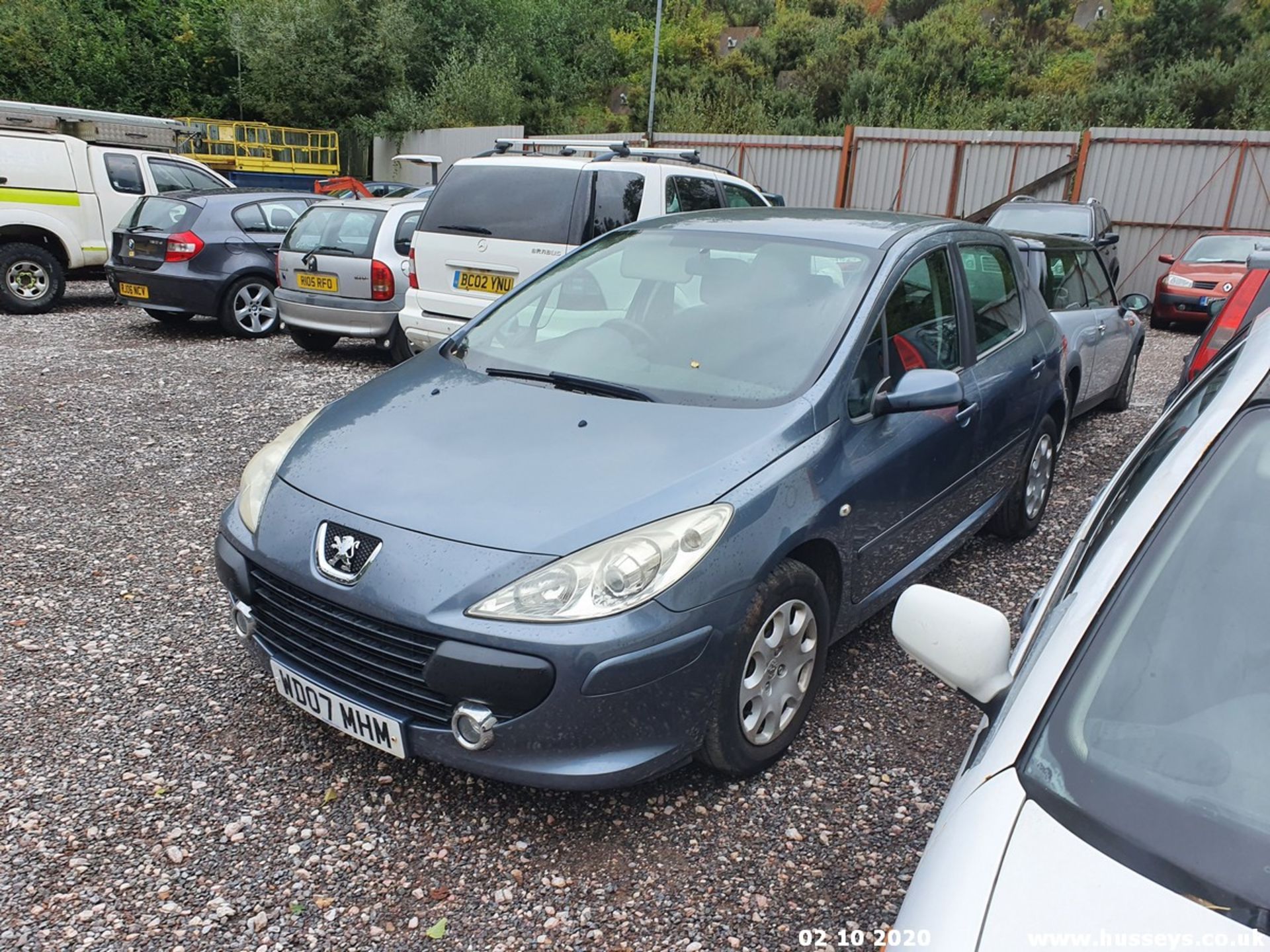 07/07 PEUGEOT 307 X-LINE - 1360cc 5dr Hatchback (Grey, 93k) - Image 10 of 10