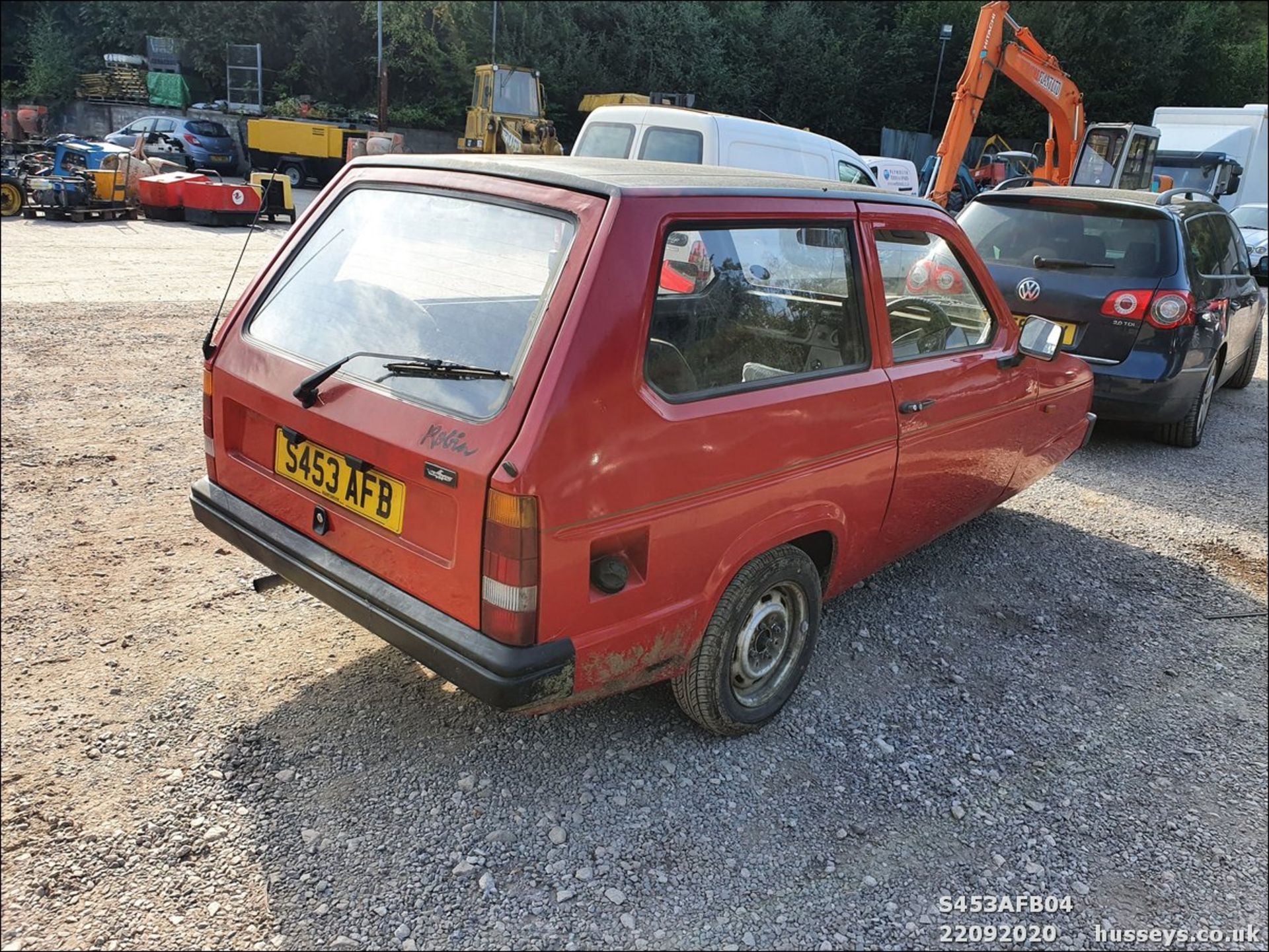 1998 RELIANT RIALTO VAN - 848cc 3dr Van (Red, 57k) - Image 4 of 10