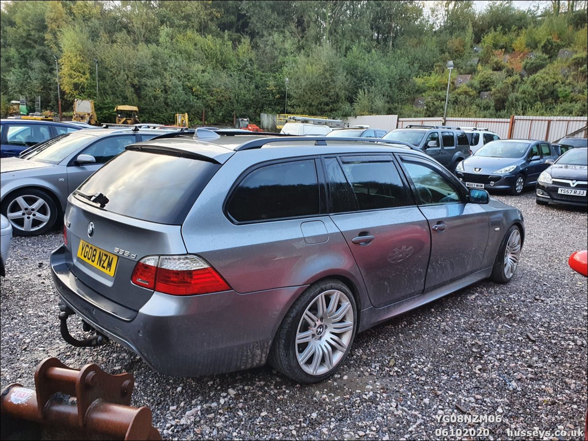 08/08 BMW 535D M SPORT TOURING A - 2993cc 5dr Estate (Grey, 207k) - Image 5 of 10