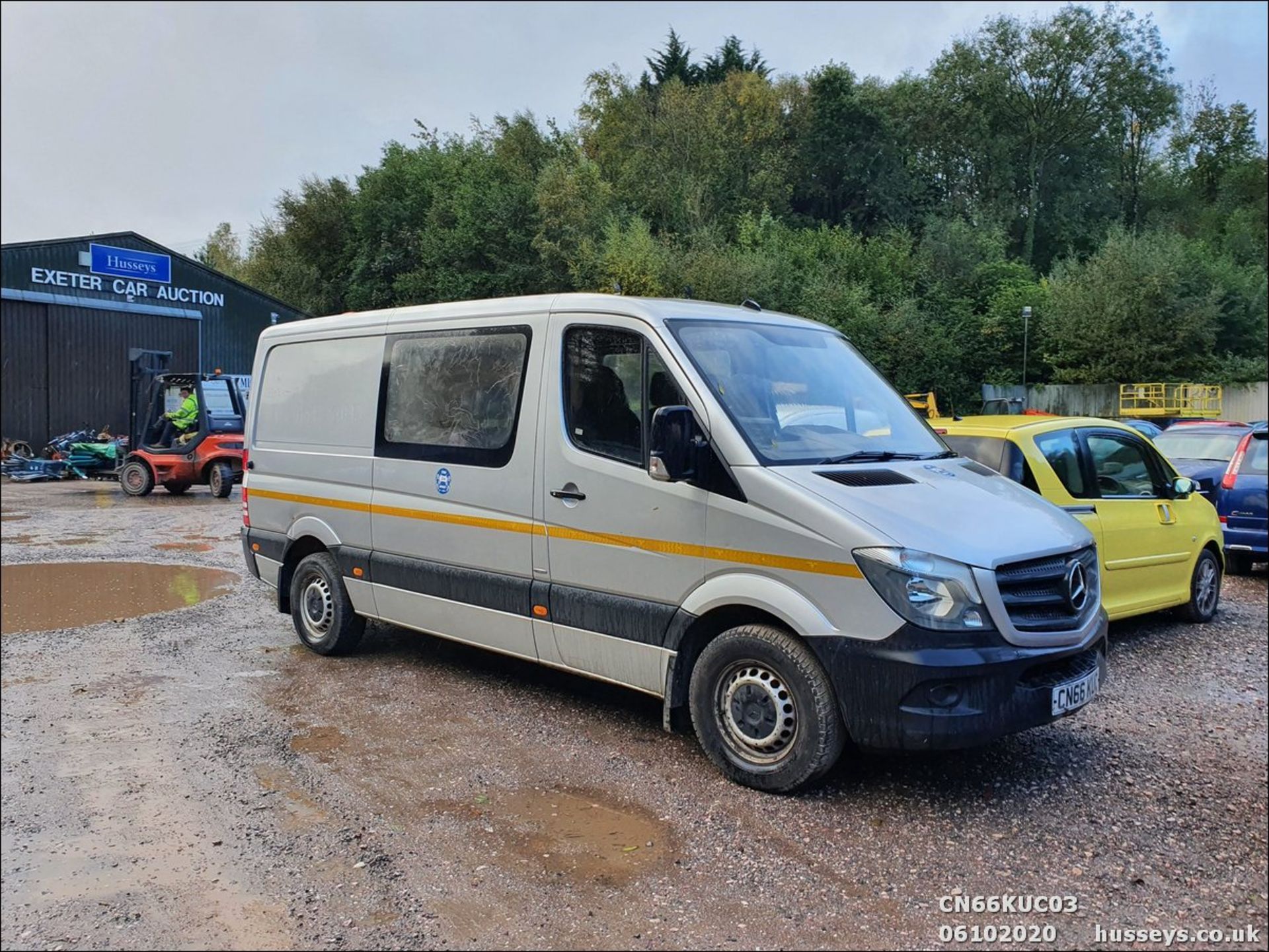 16/66 MERCEDES-BENZ SPRINTER 316 CDI - 2143cc 2dr Van (Silver, 112k) - Image 11 of 12