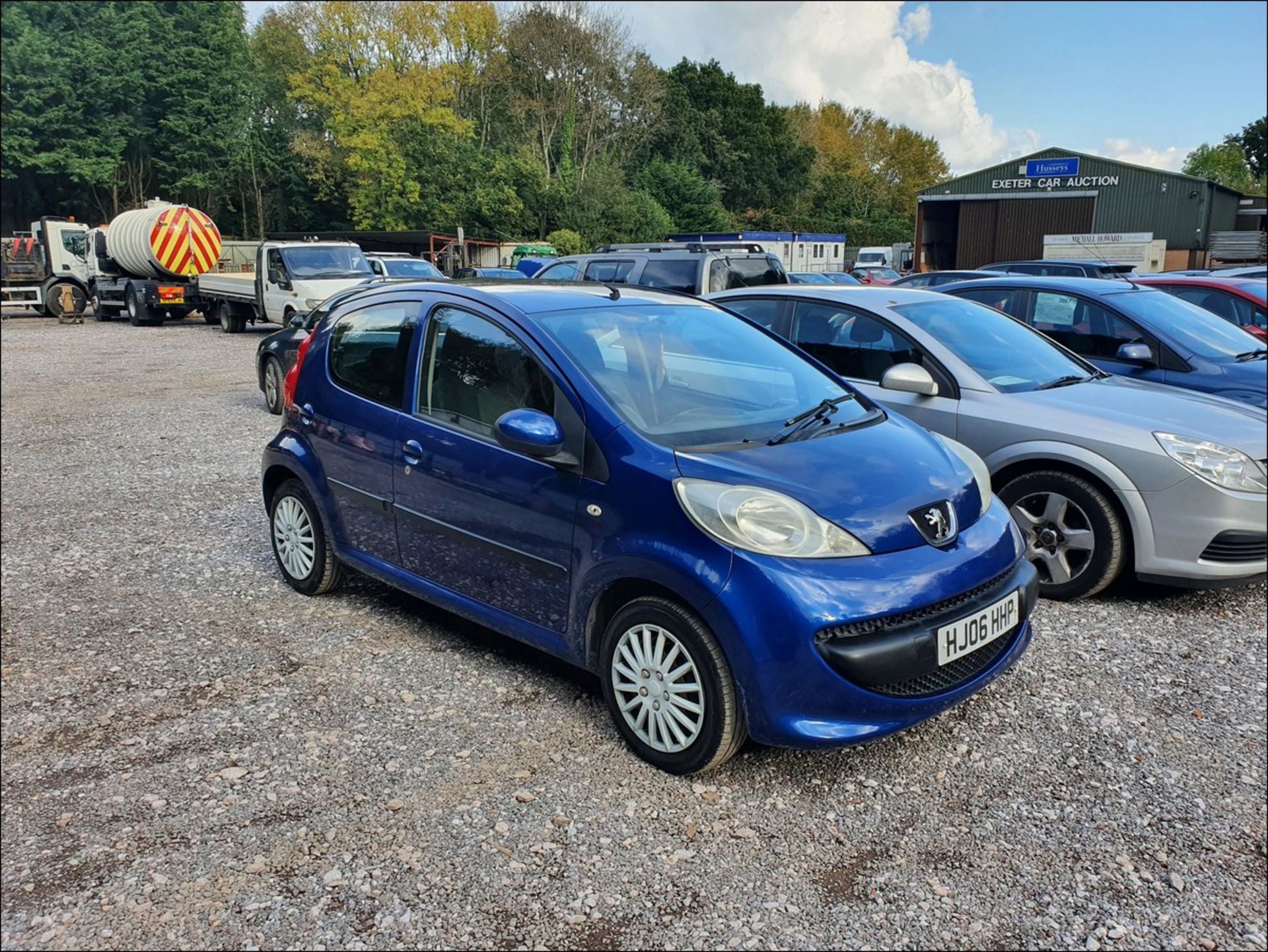 06/06 PEUGEOT 107 URBAN SEMI-AUTO - 998cc 5dr Hatchback (Blue, 72k) - Image 12 of 12