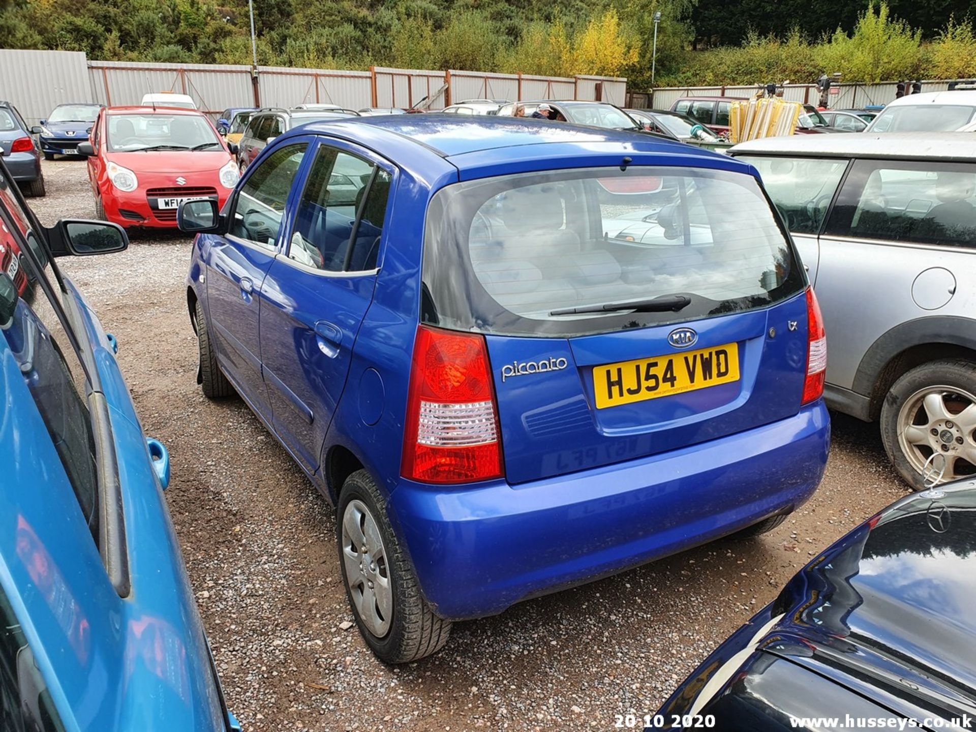 04/54 KIA PICANTO LX - 1086cc 5dr Hatchback (Blue, 63k) - Image 8 of 10