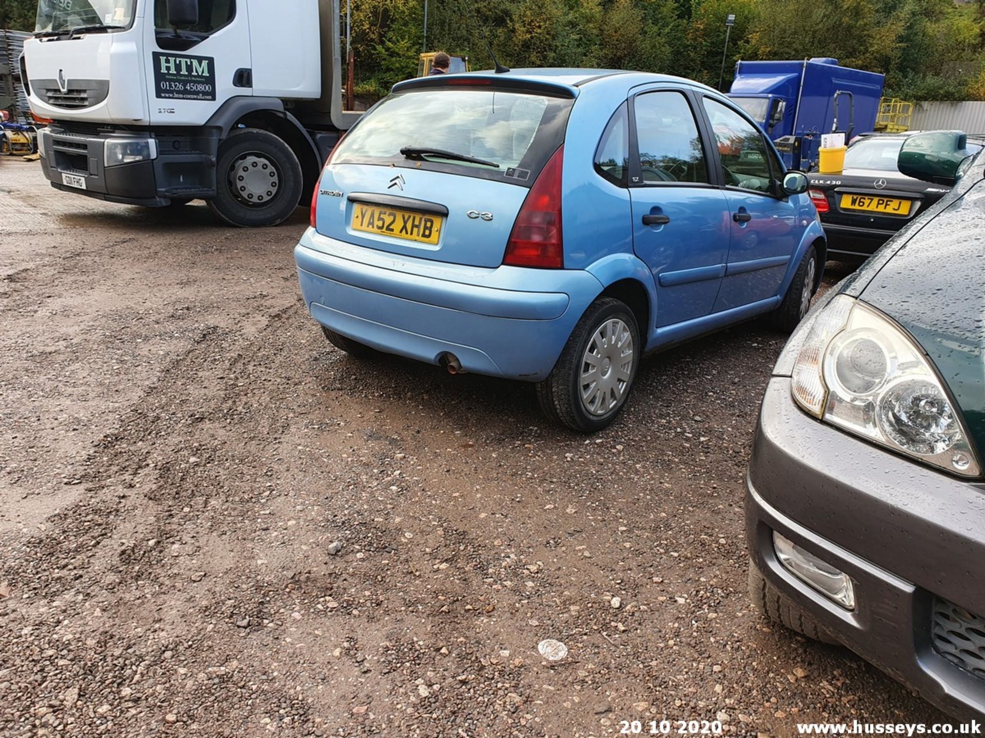 03/52 CITROEN C3 SX - 1360cc 5dr Hatchback (Blue, 67k) - Image 4 of 11