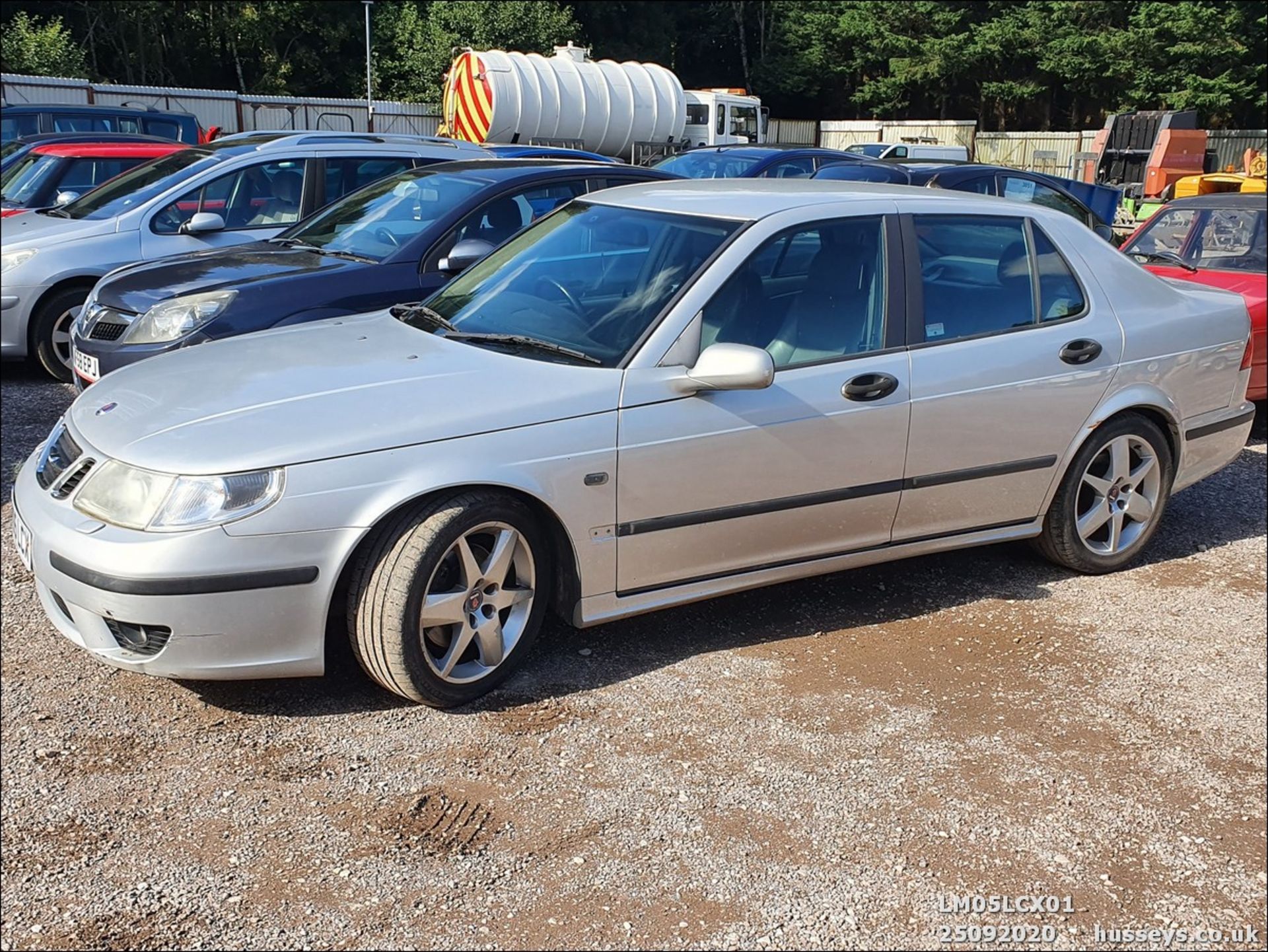 05/05 SAAB 9-5 AERO AUTO - 2290cc 4dr Saloon (Silver, 166k)