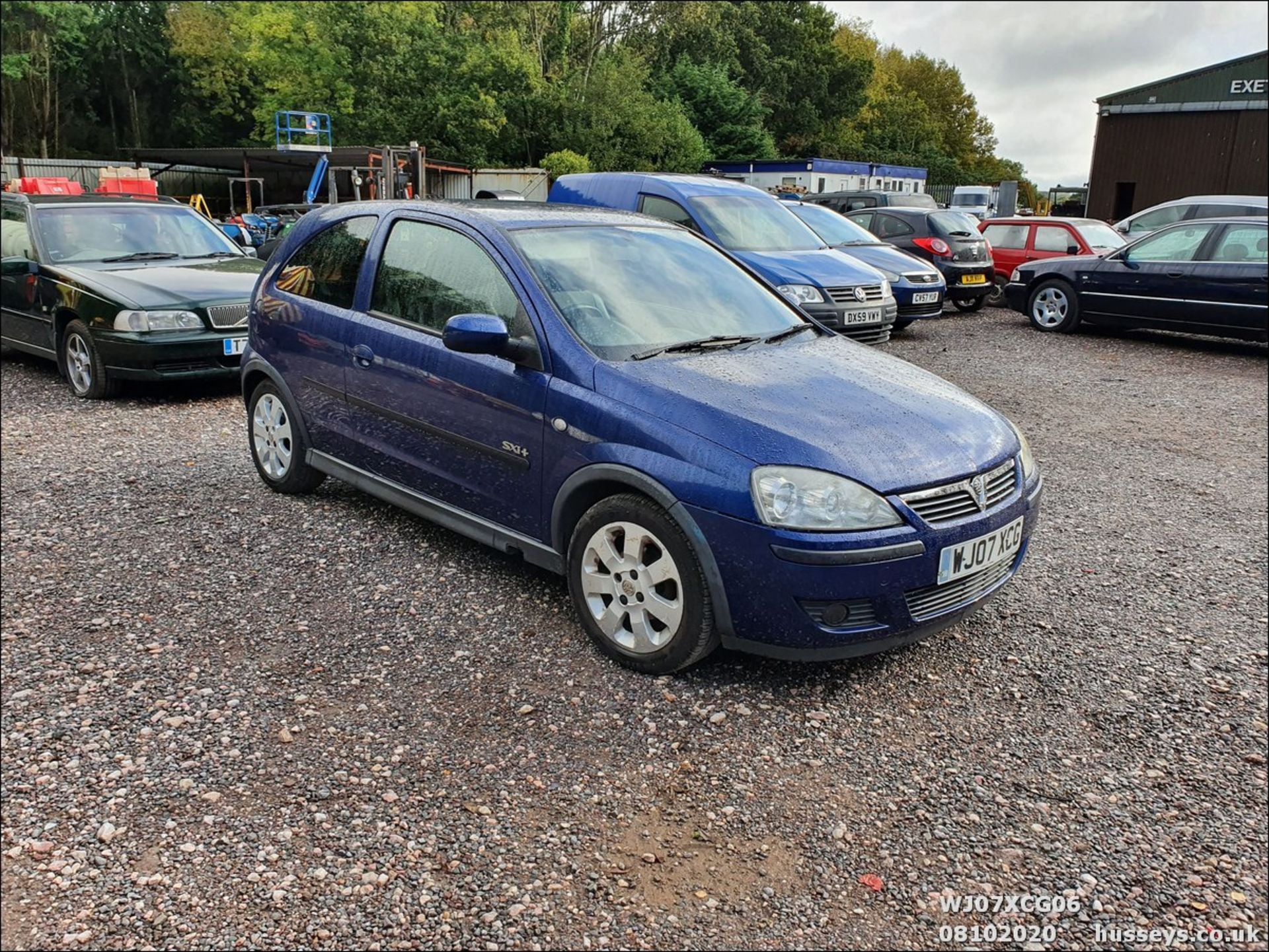 07/07 VAUXHALL CORSA SXI+ - 1229cc 3dr Hatchback (Blue, 62k) - Image 6 of 12