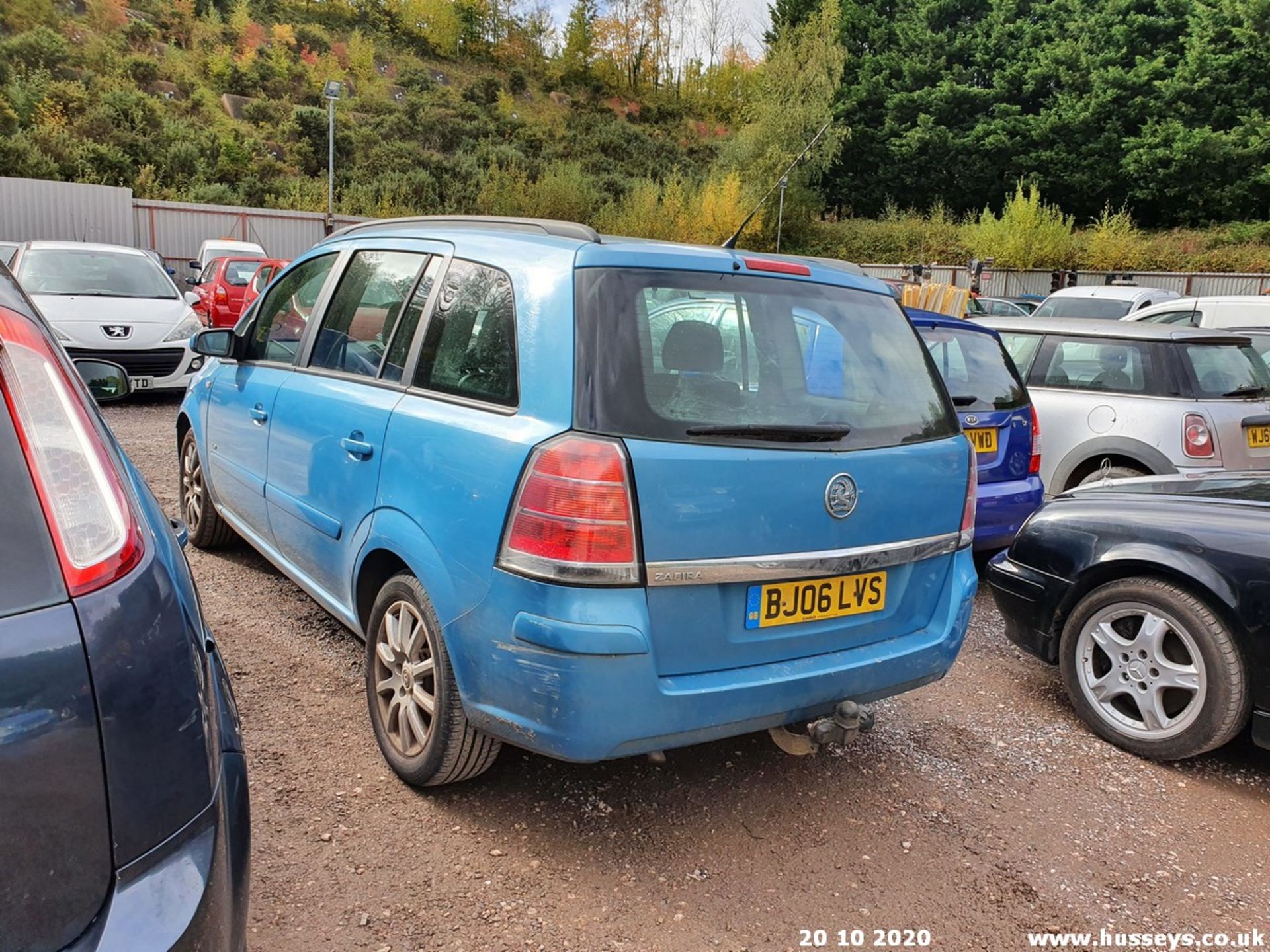 06/06 VAUXHALL ZAFIRA CLUB - 1598cc 5dr MPV (Blue, 0k) - Image 8 of 9