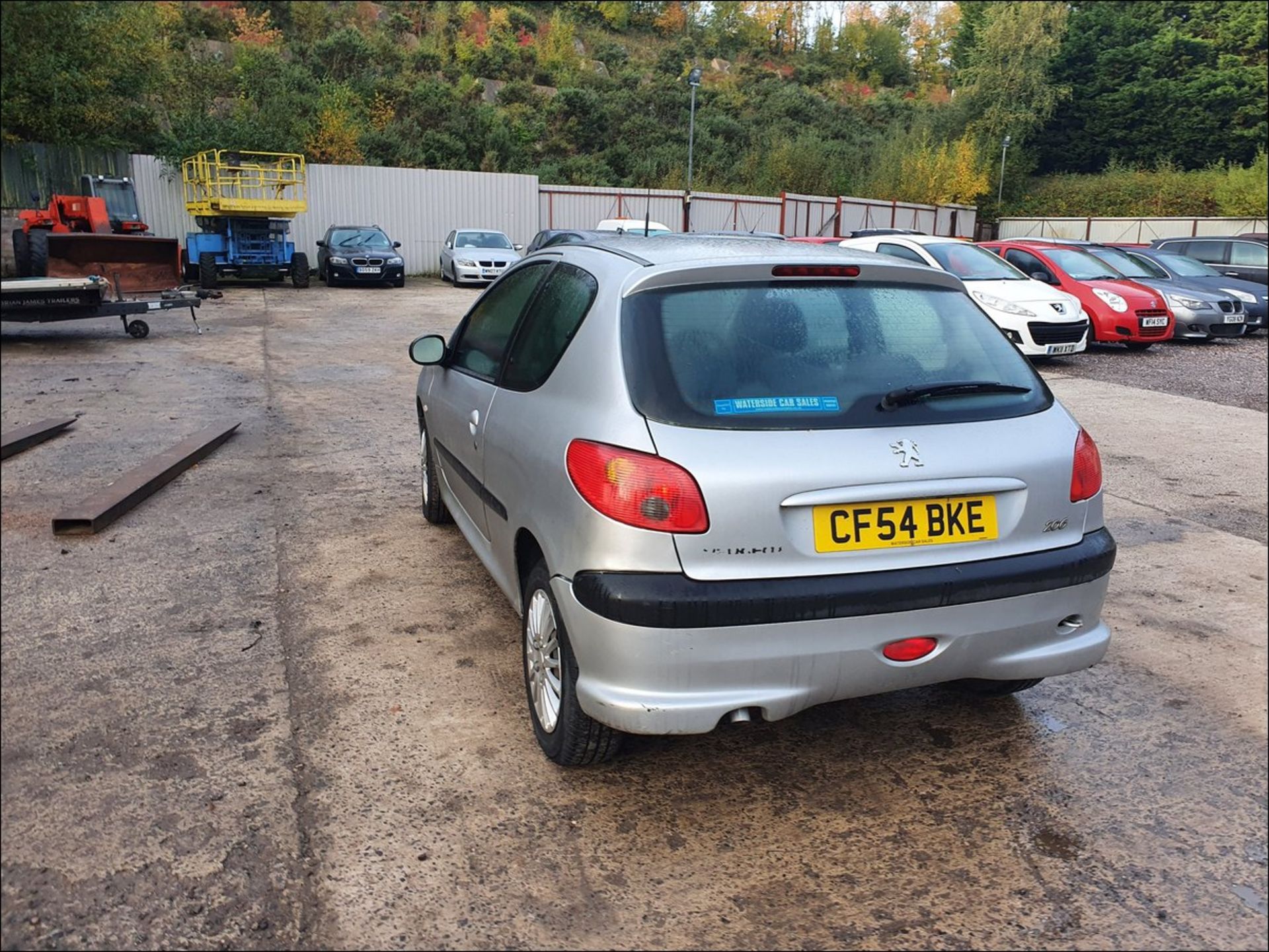 05/54 PEUGEOT 206 STYLE - 1124cc 3dr Hatchback (Silver, 105k) - Image 5 of 13