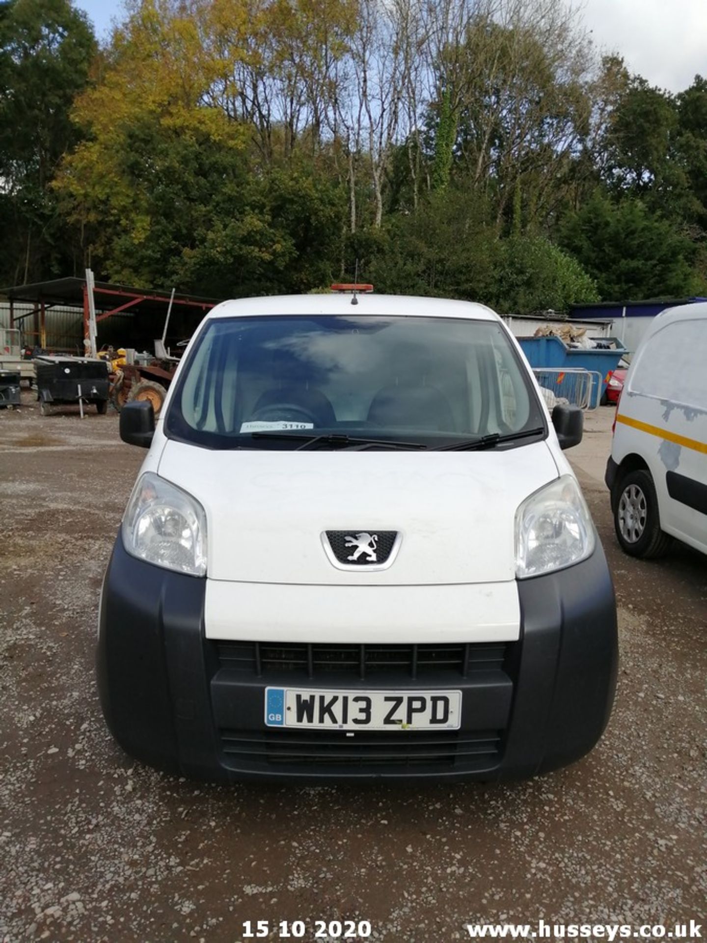 13/13 PEUGEOT BIPPER SE HDI - 1248cc 5dr Van (White, 126k) - Image 10 of 10