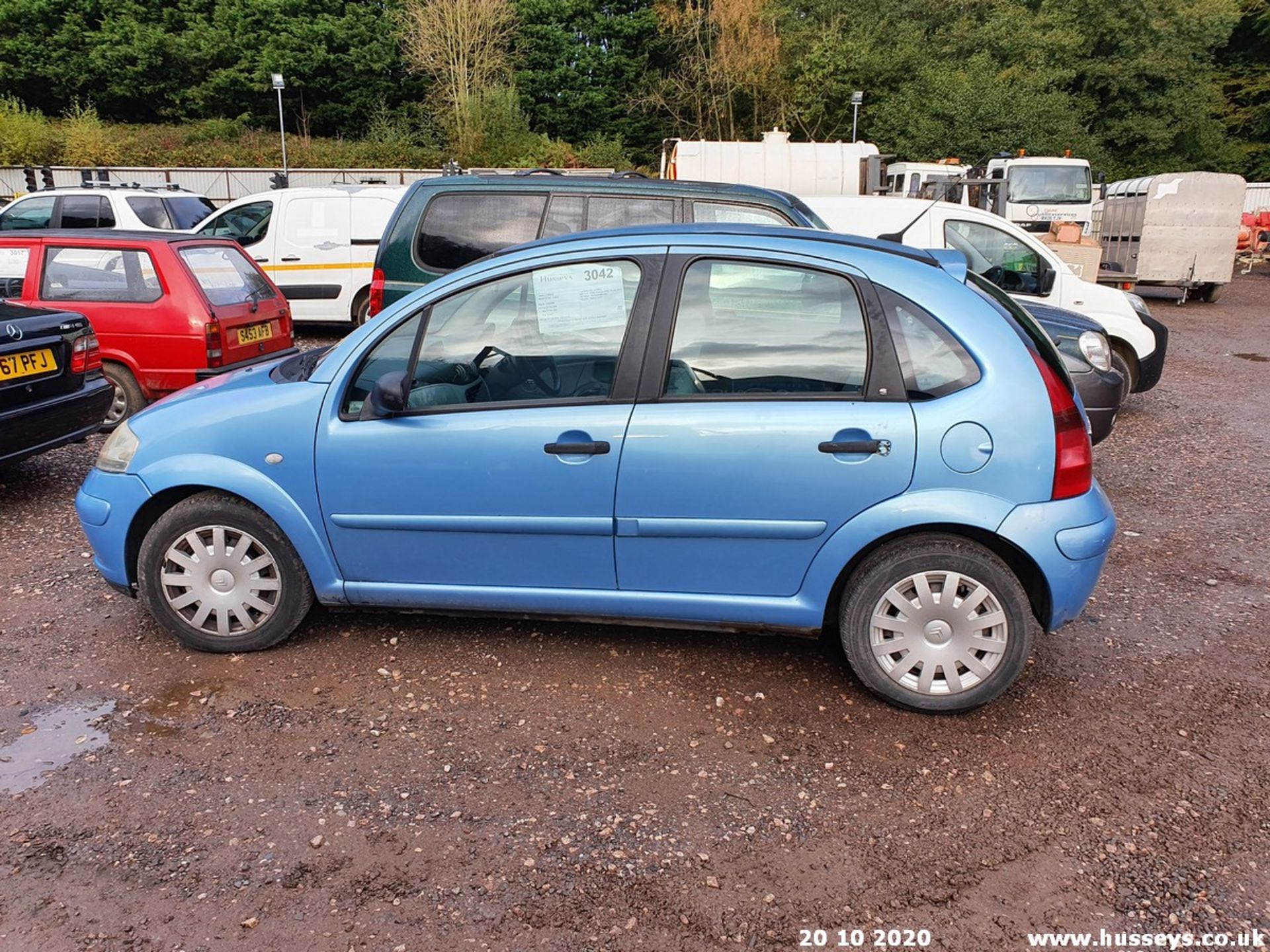 03/52 CITROEN C3 SX - 1360cc 5dr Hatchback (Blue, 67k) - Image 2 of 11