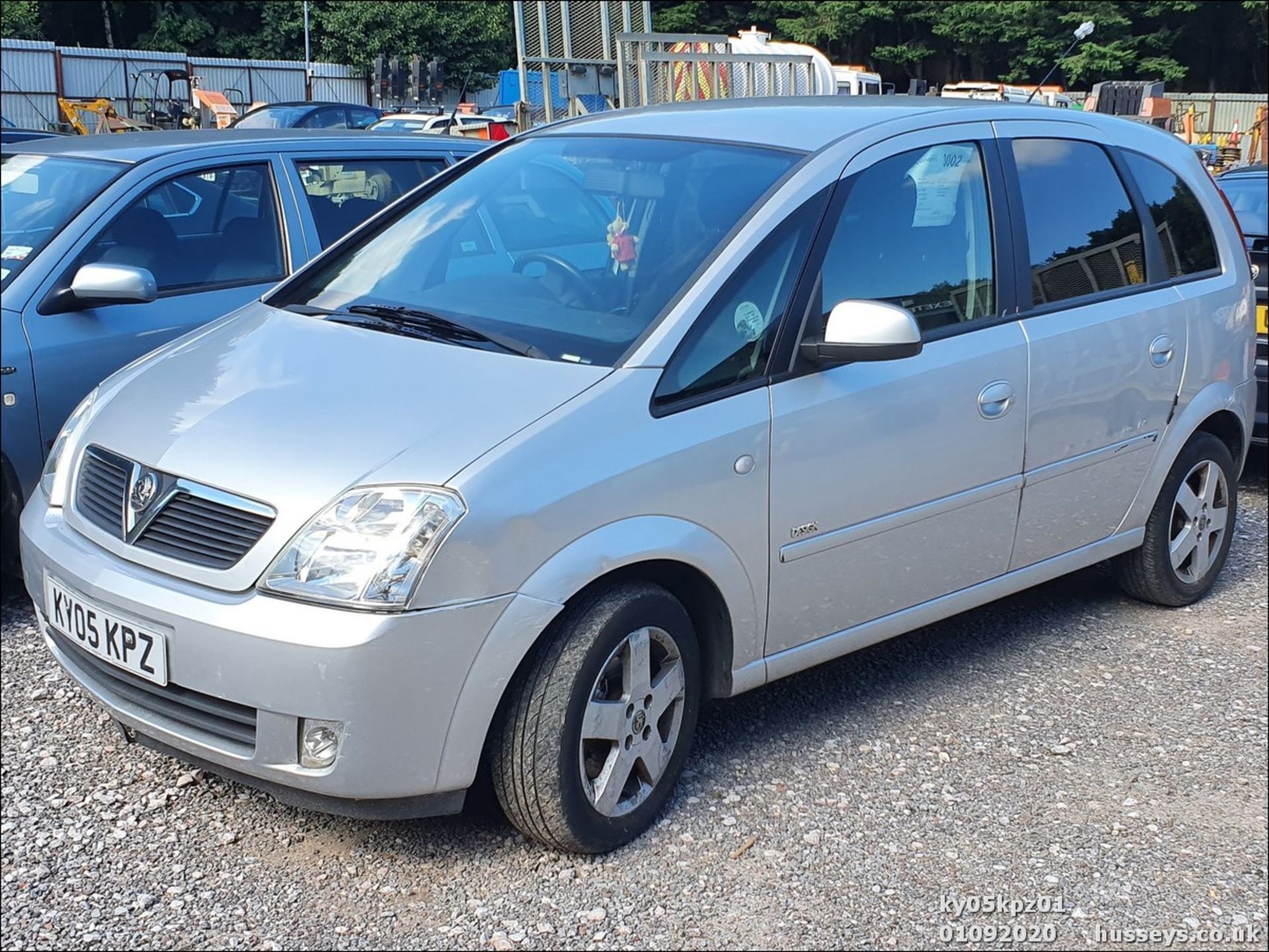 05/05 VAUXHALL MERIVA DESIGN 16V - 1598cc 5dr MPV (Silver, 91k)