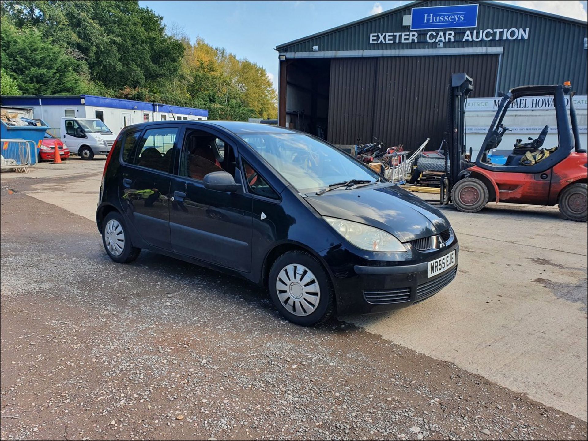 05/55 MITSUBISHI COLT BLACK - 1124cc 5dr Hatchback (Black, 131k) - Image 2 of 11