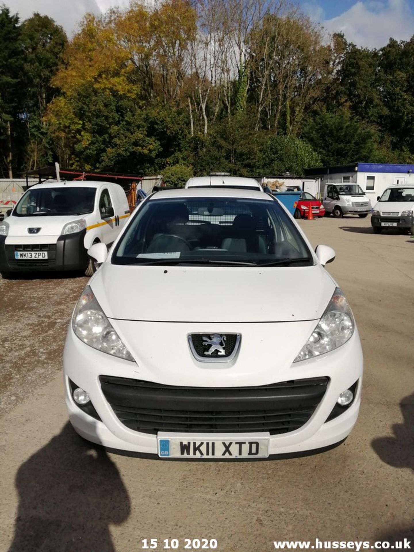 11/11 PEUGEOT 207 HDI - 1398cc 3dr Van (White, 118k) - Image 9 of 9