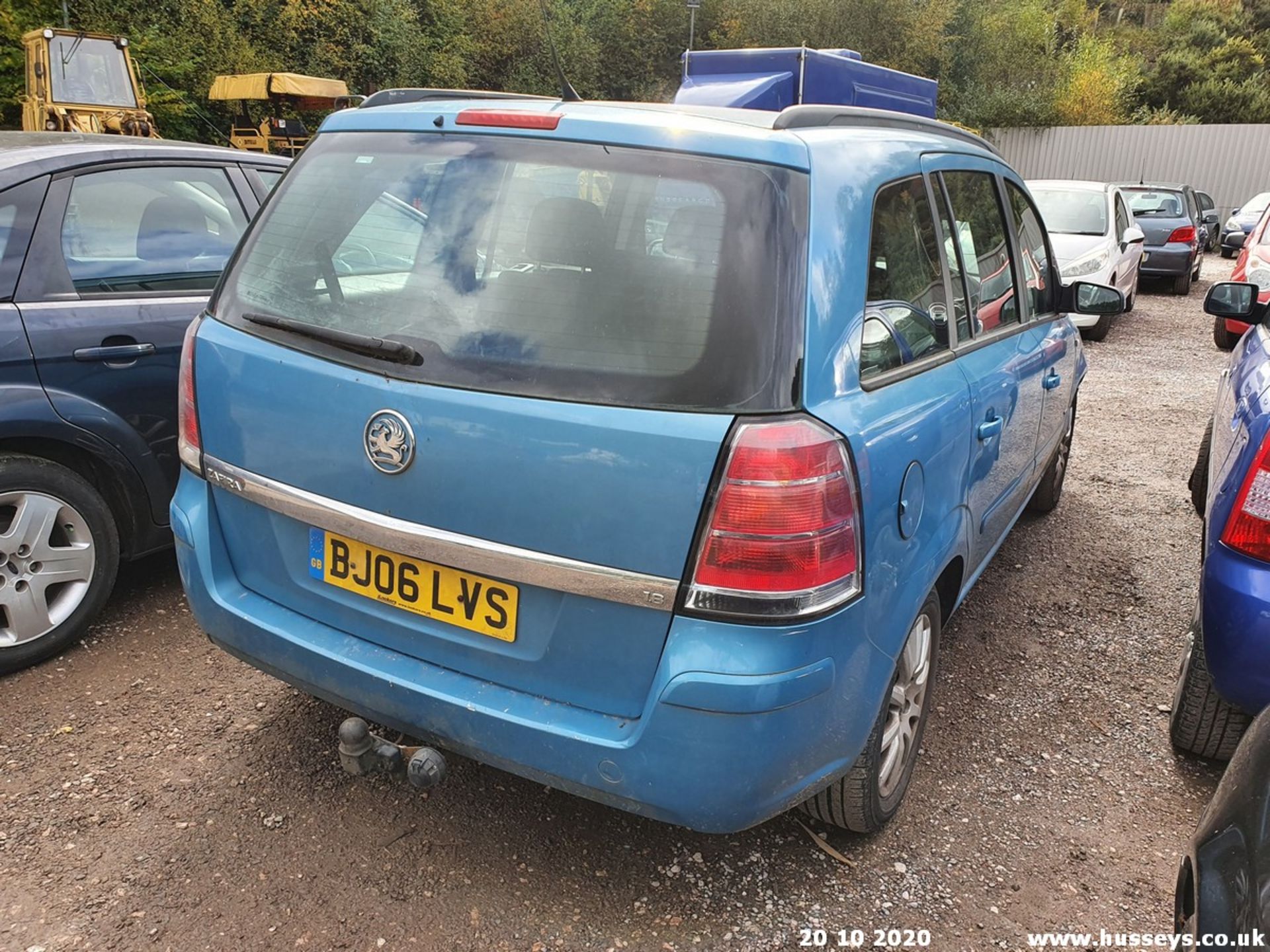 06/06 VAUXHALL ZAFIRA CLUB - 1598cc 5dr MPV (Blue, 0k) - Image 2 of 9