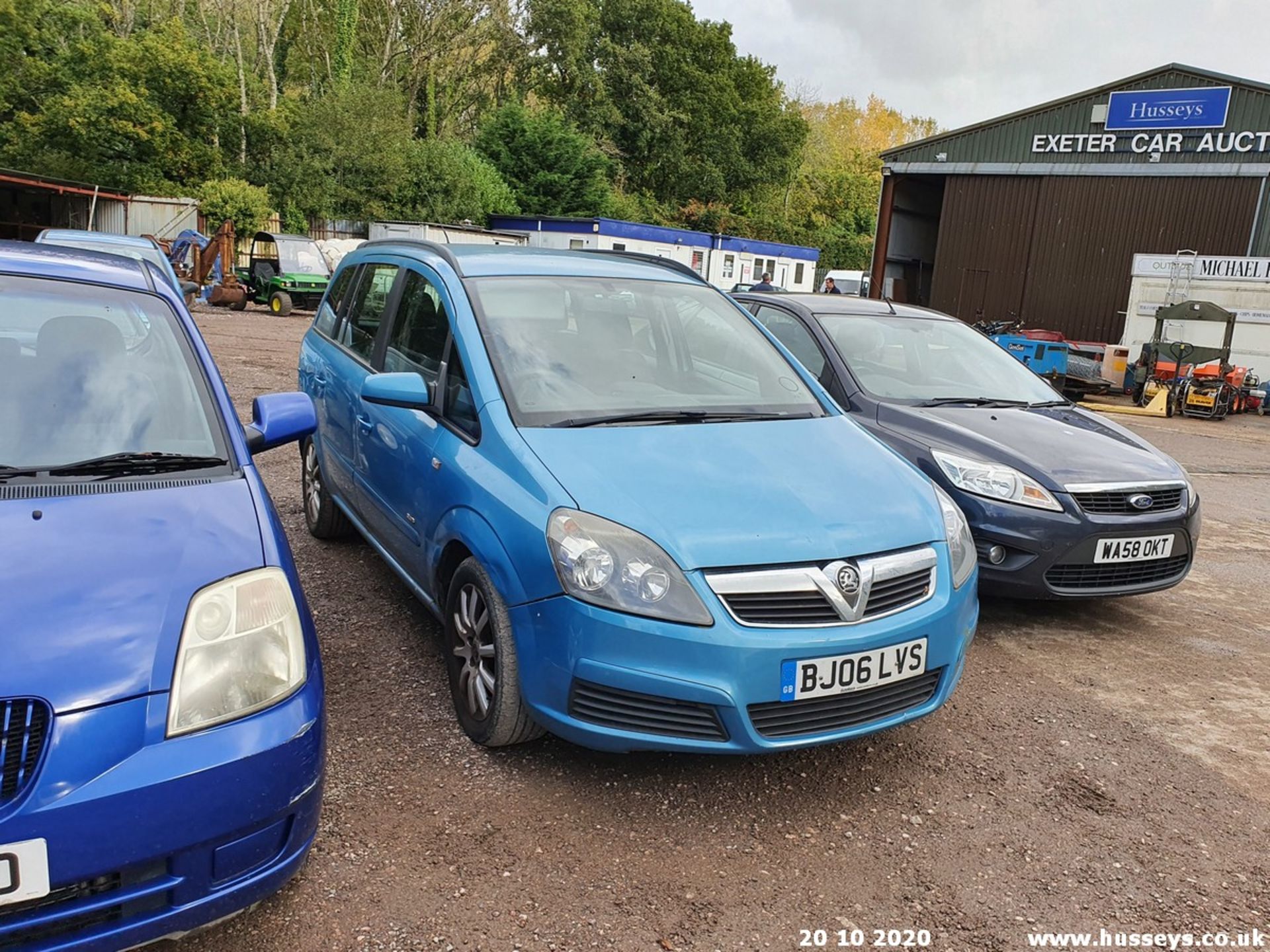 06/06 VAUXHALL ZAFIRA CLUB - 1598cc 5dr MPV (Blue, 0k) - Image 3 of 9