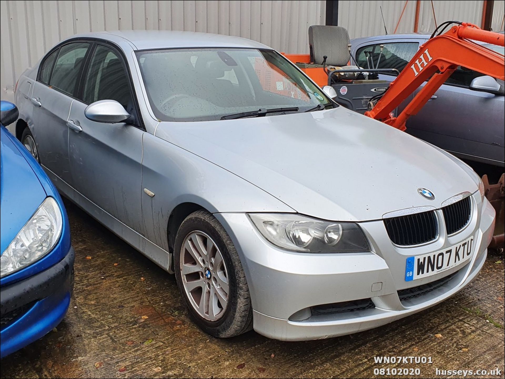 07/07 BMW 320D SE AUTO 4dr Saloon (Silver, 213k)