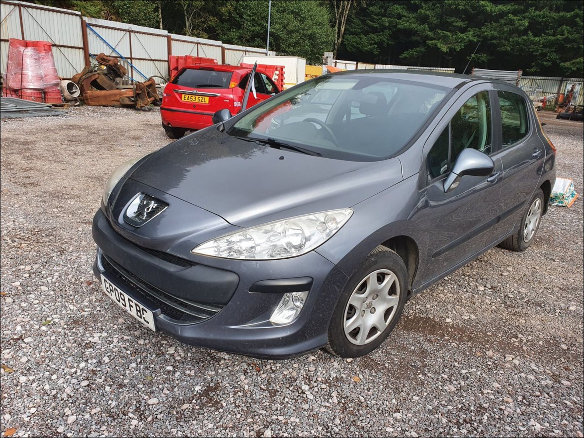 09/09 PEUGEOT 308 S - 1397cc 5dr Hatchback (Grey, 95k) - Image 12 of 12