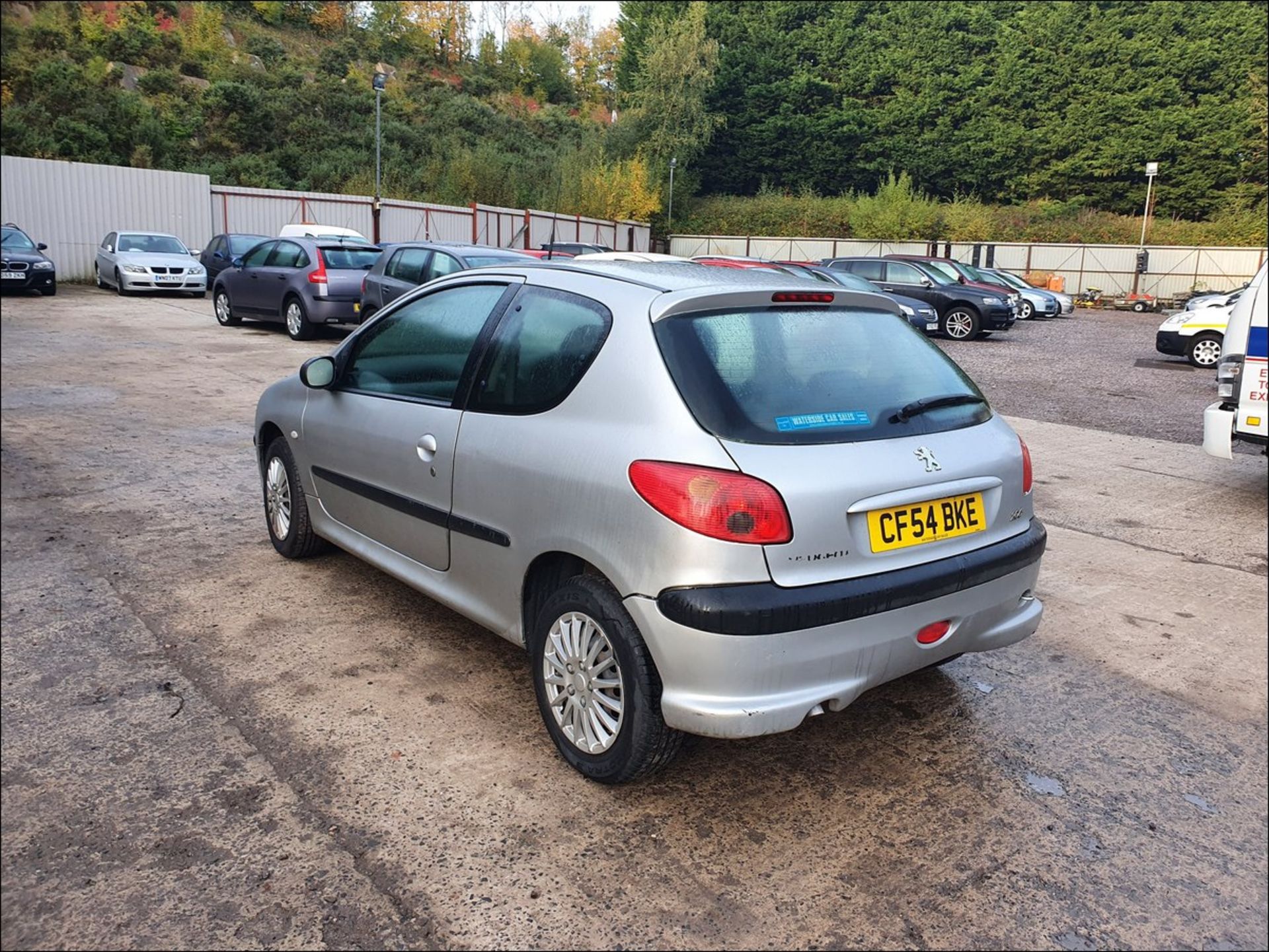 05/54 PEUGEOT 206 STYLE - 1124cc 3dr Hatchback (Silver, 105k) - Image 6 of 13