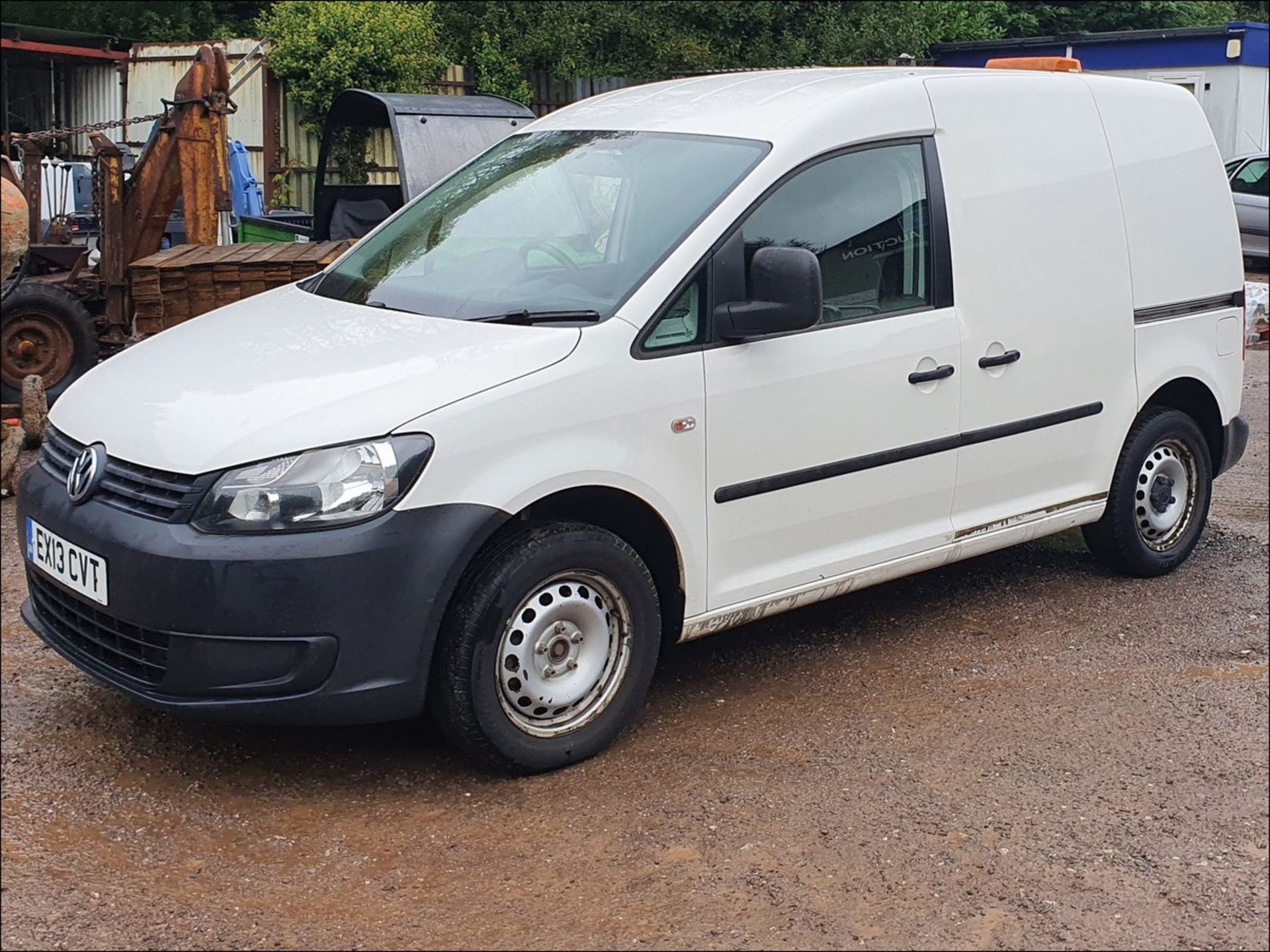 13/13 VOLKSWAGEN CADDY C20 TDI 75 - 1598cc Van (White, 75k)