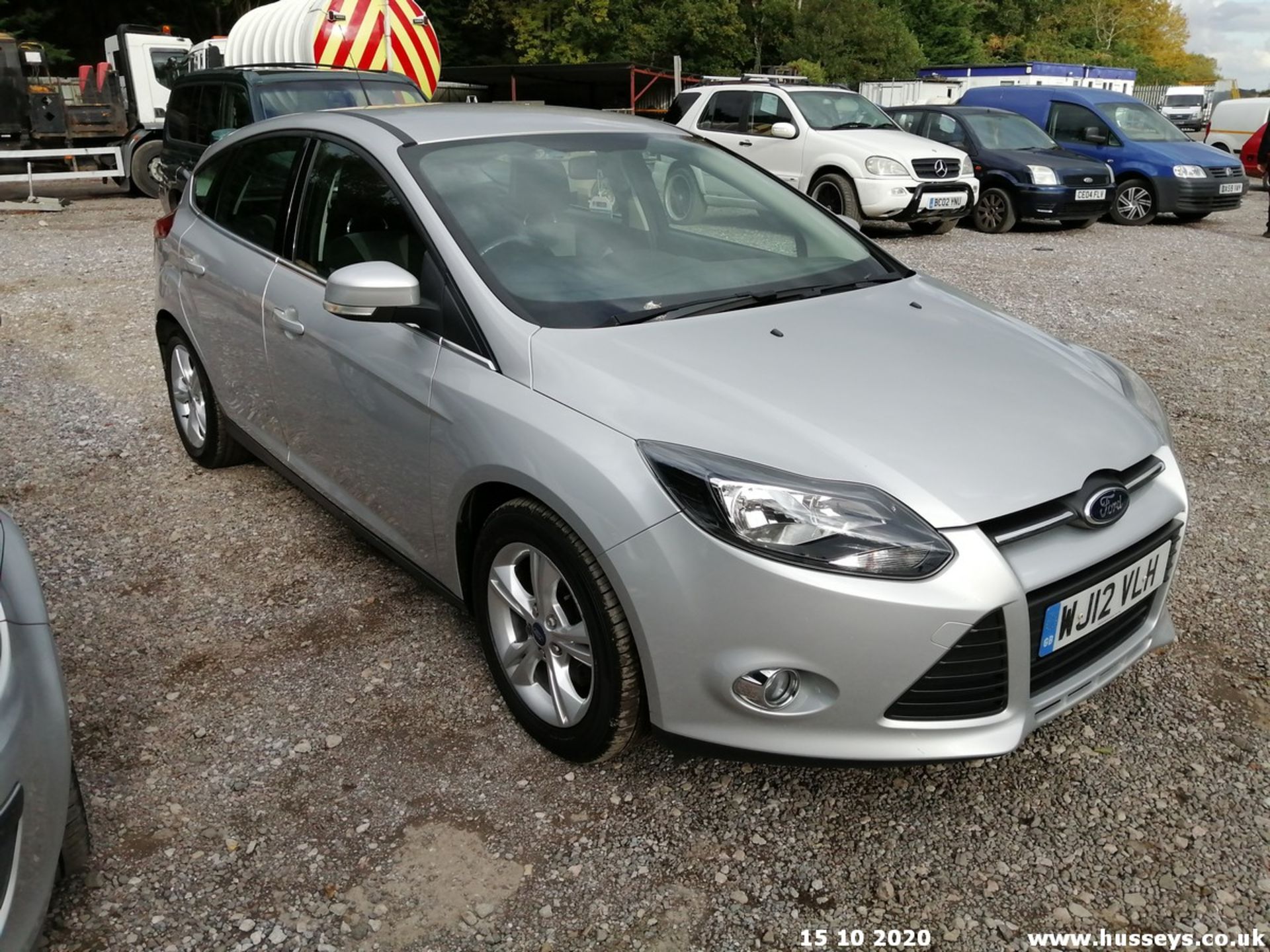 12/12 FORD FOCUS ZETEC TURBO - 998cc 5dr Hatchback (Silver, 71k)