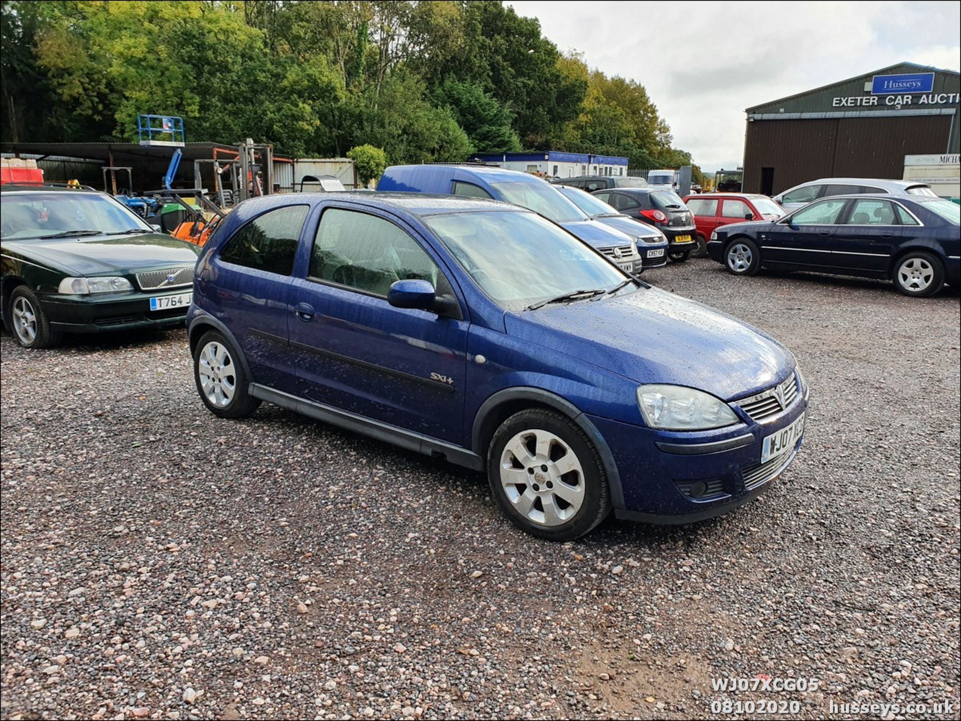 07/07 VAUXHALL CORSA SXI+ - 1229cc 3dr Hatchback (Blue, 62k) - Image 5 of 12