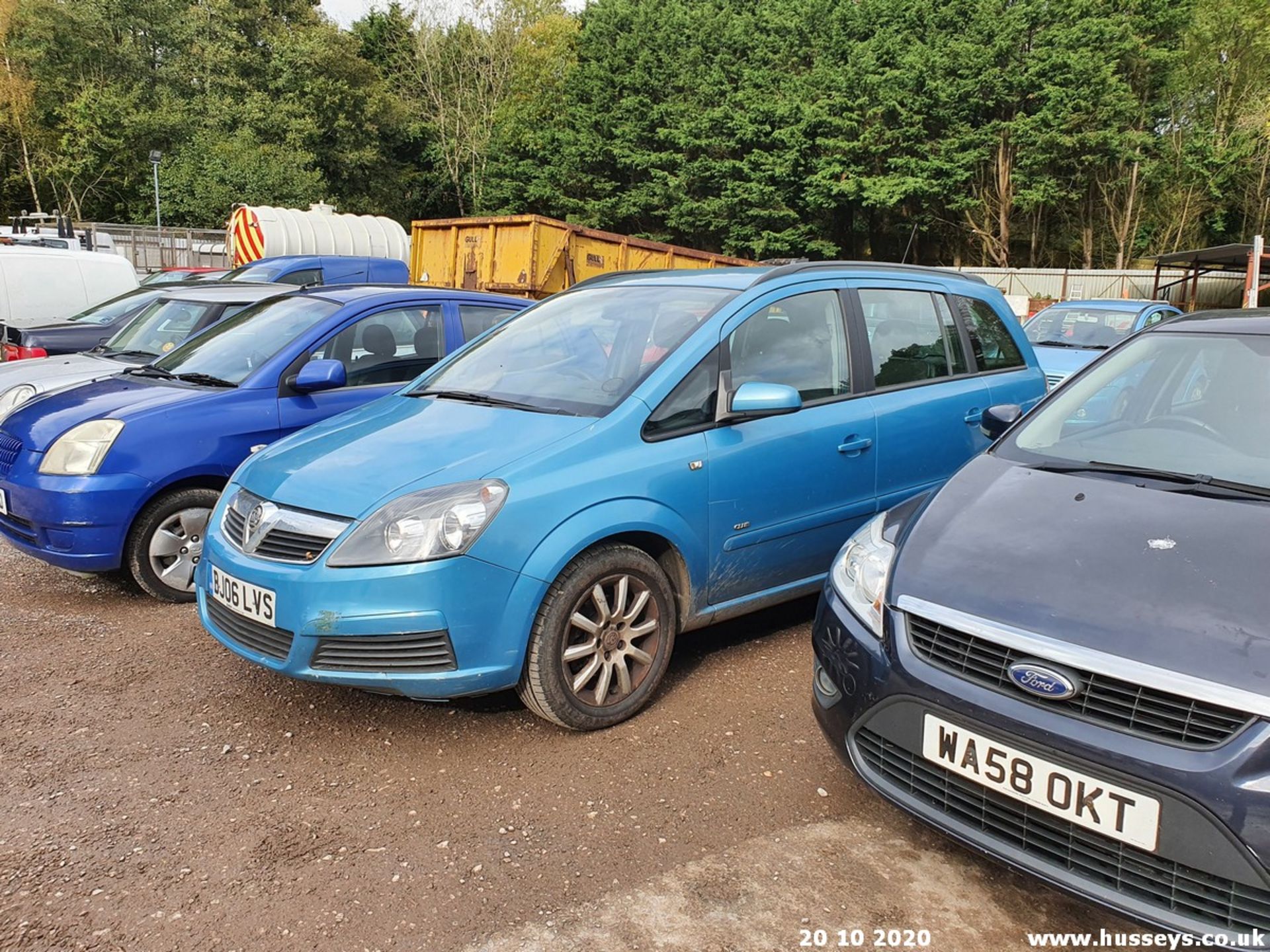 06/06 VAUXHALL ZAFIRA CLUB - 1598cc 5dr MPV (Blue, 0k) - Image 9 of 9