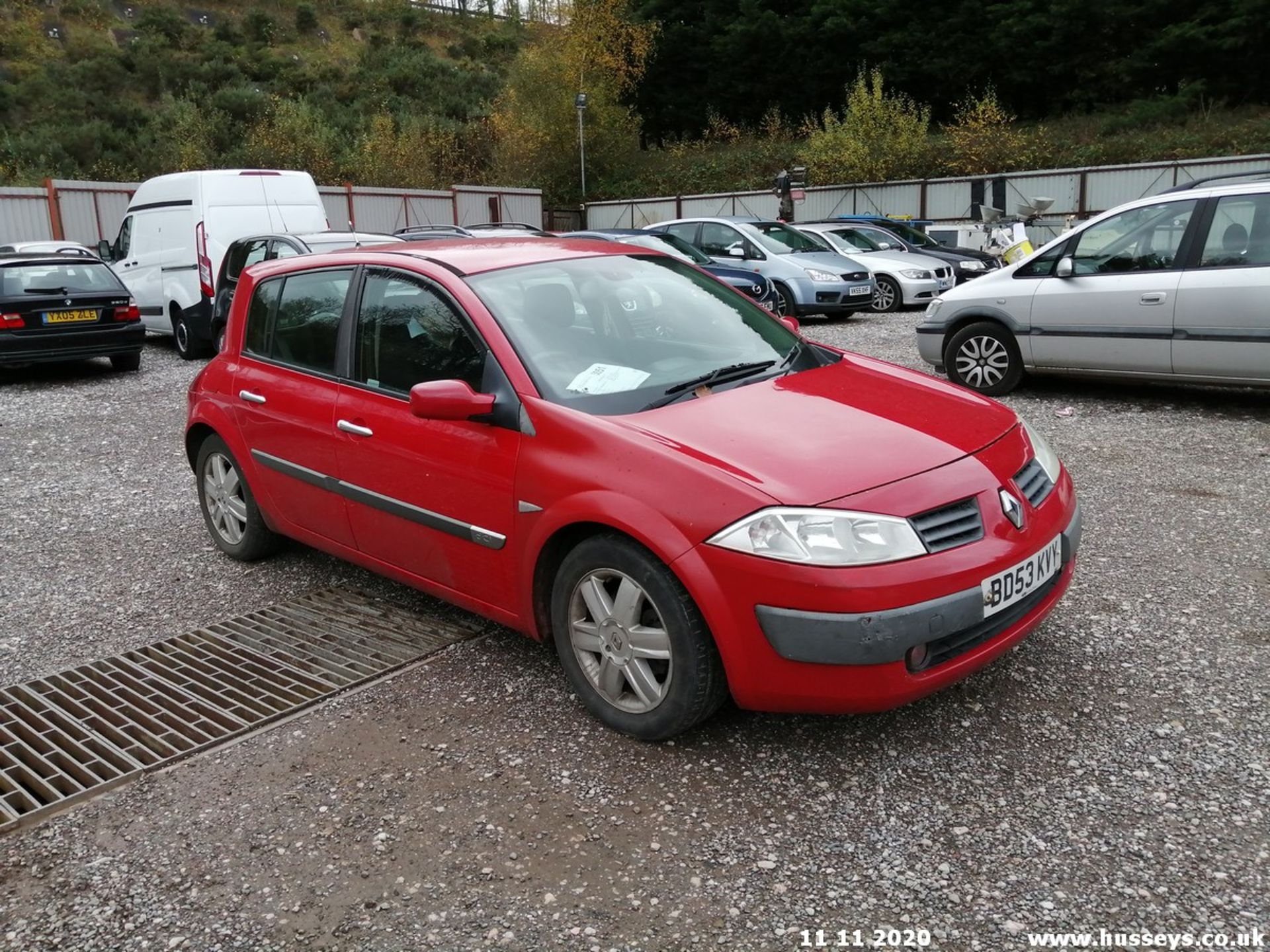 03/53 RENAULT MEGANE DYNAMIQUE DCI 80 - 1461cc 5dr Hatchback (Red, 139k)