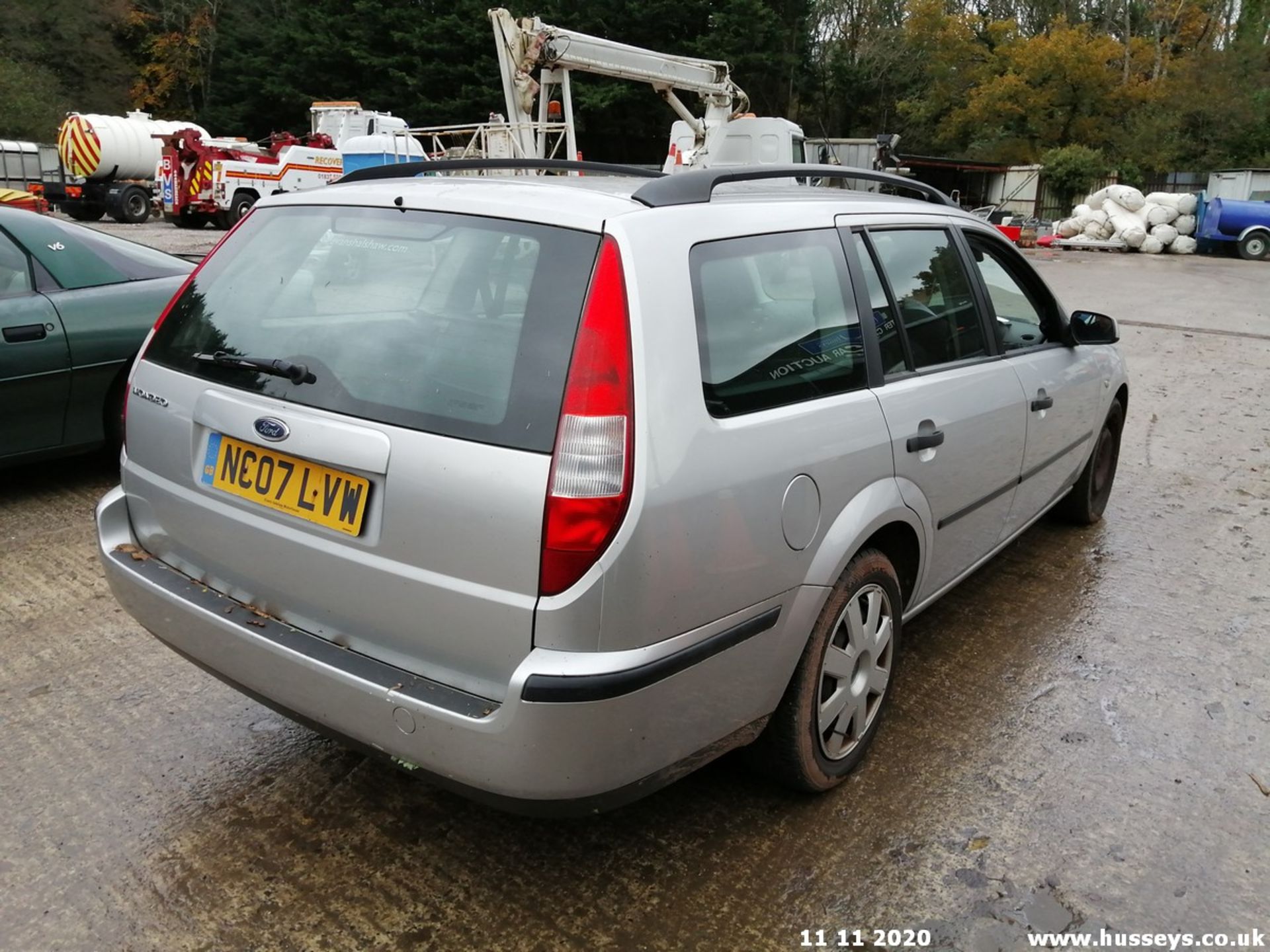 07/07 FORD MONDEO LX - 1798cc 5dr Estate (Silver, 105k) - Image 5 of 12